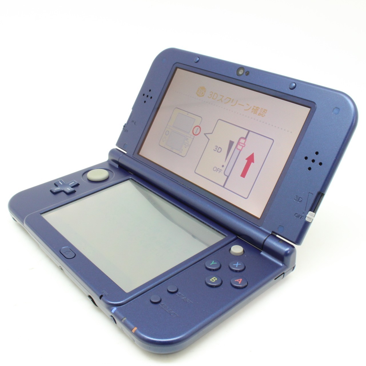 [ TOP MINT IN BOX ] NINTENDO NEW 3DS XL Metallic Blue Console From Japan 4316