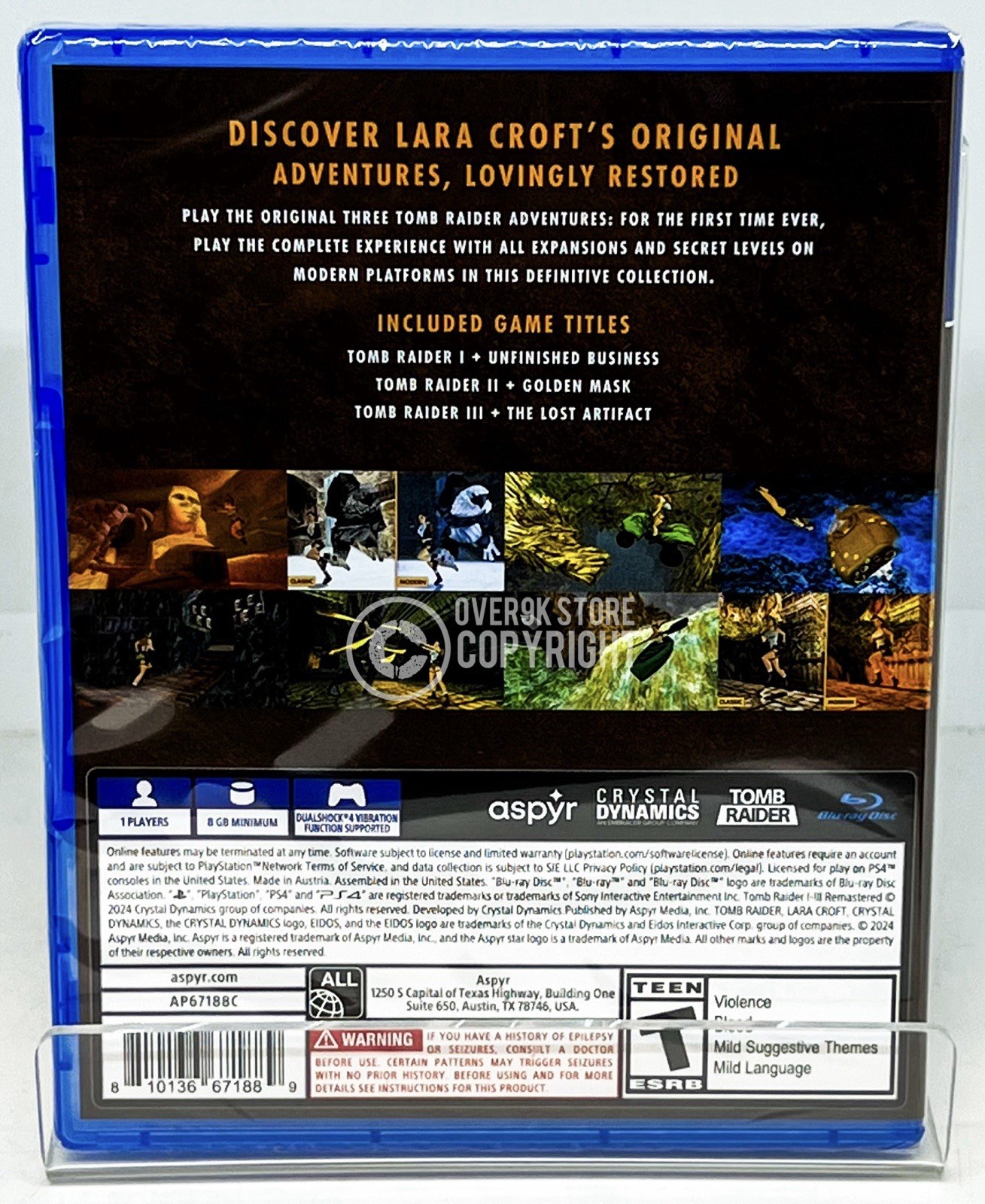 Tomb Raider I-II-III Remastered – PS4 – Brand New | Factory Sealed