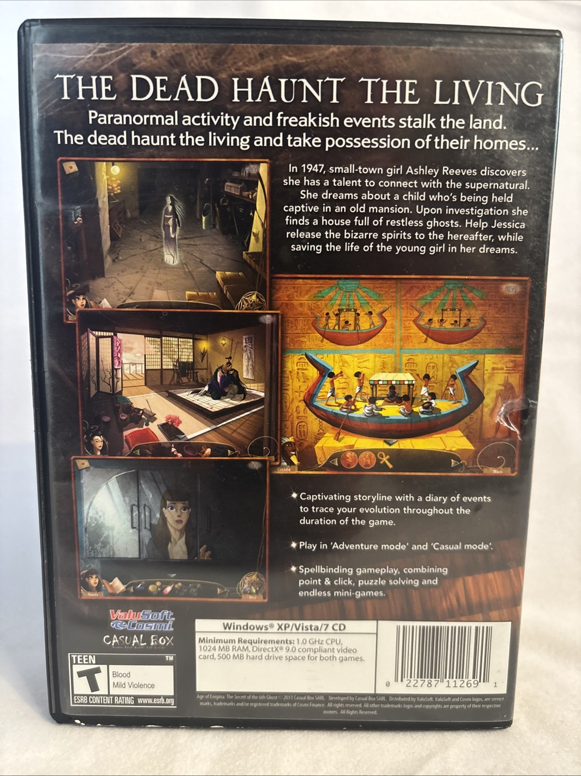 Age of Enigma Secret of the Sixth Ghost (PC )CD-ROM
