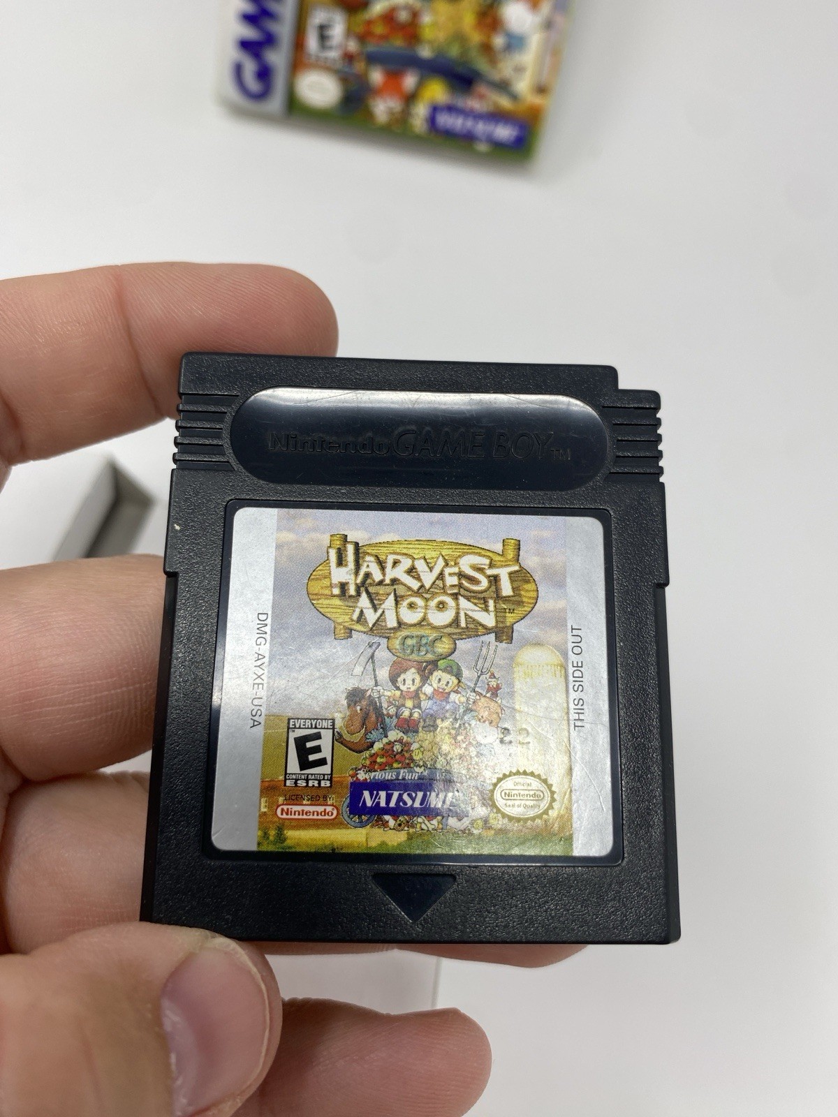 Harvest Moon 1 GBC Nintendo Gameboy Color Complete CIB Authentic Reg Card