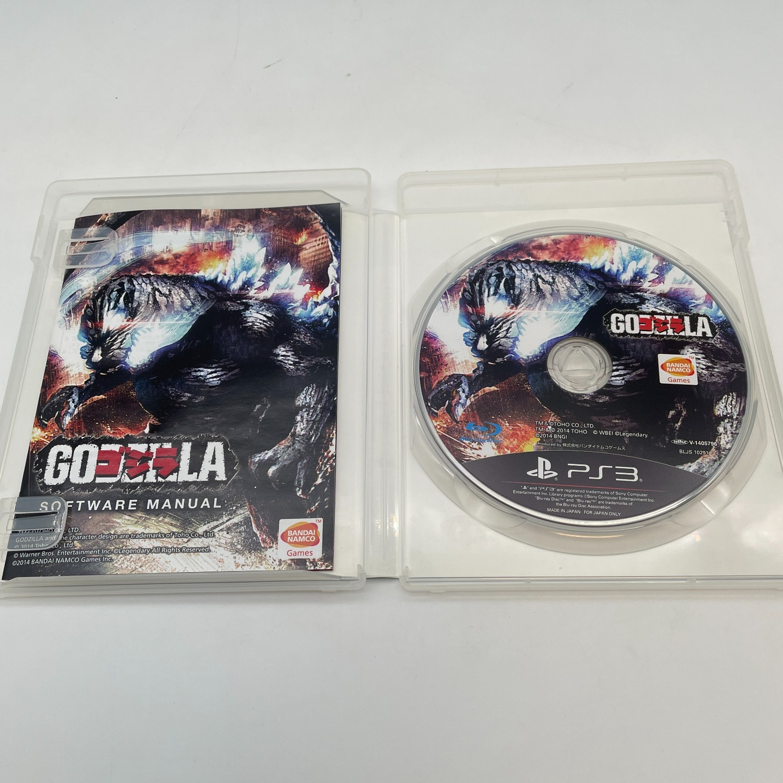 PS3 Godzilla Action games Playstation 3 BANDAI NAMCO Japan Import