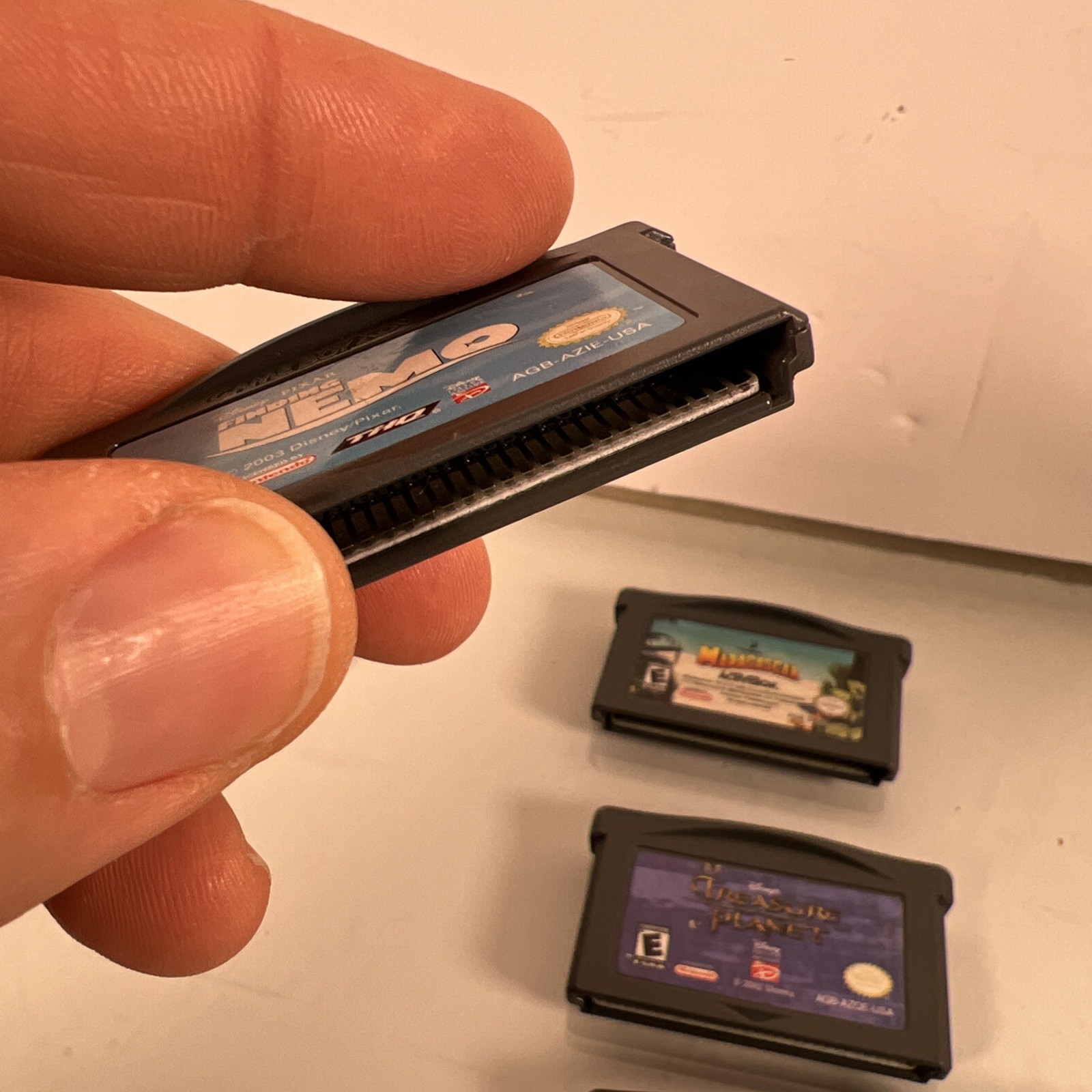 Lot of 6 Popular Nintendo Game Boy Advance Games Movie Themed