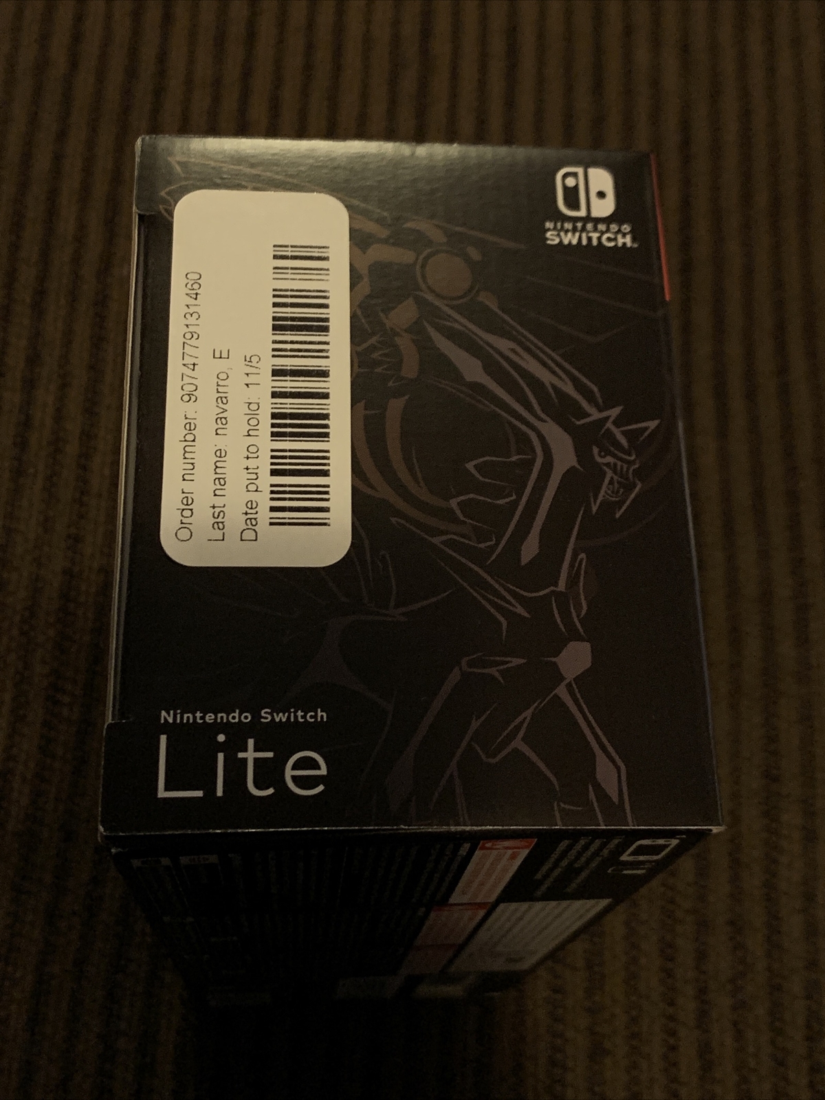 Brand New Nintendo Switch Lite Pokemon Dialga & Palkia Edition
