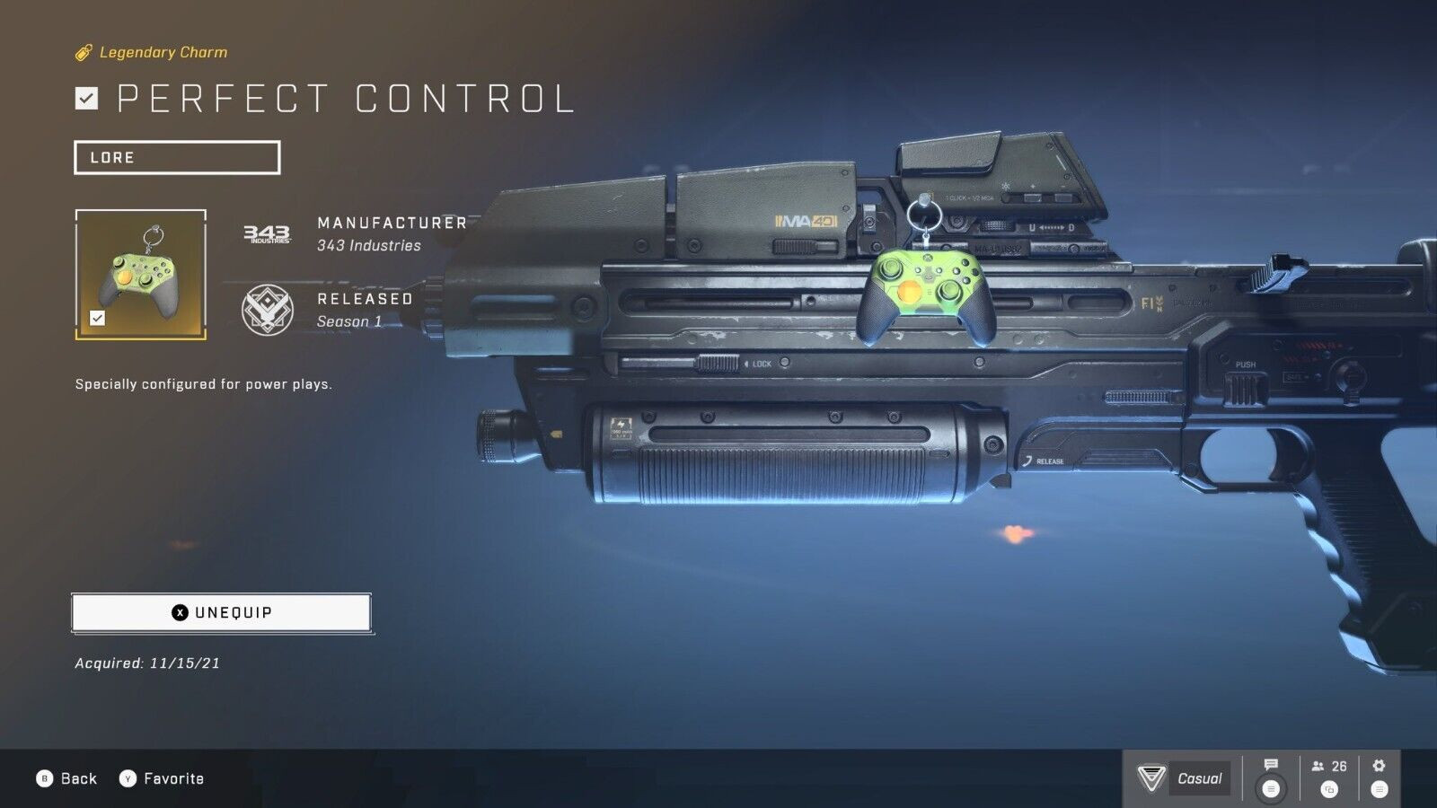 HALO Infinite Perfect Control – Weapon Charm Controller Bonus DLC Region Free 🎮
