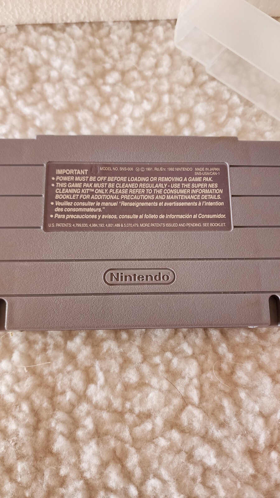 Dennis the Menace – Authentic Super Nintendo Game SNES – Untested