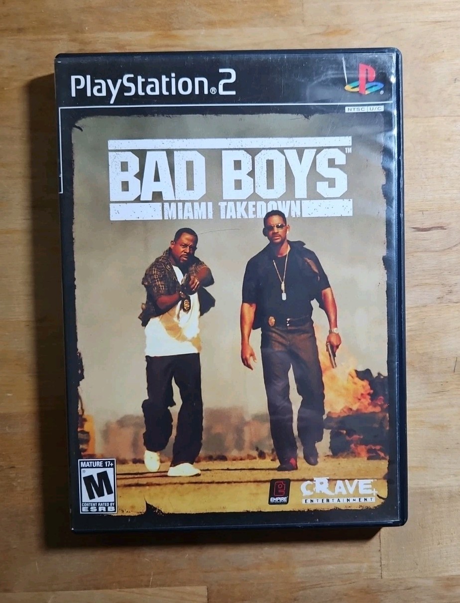 Bad Boys: Miami Takedown (Sony PlayStation 2 2004) CIB Tested And Authentic