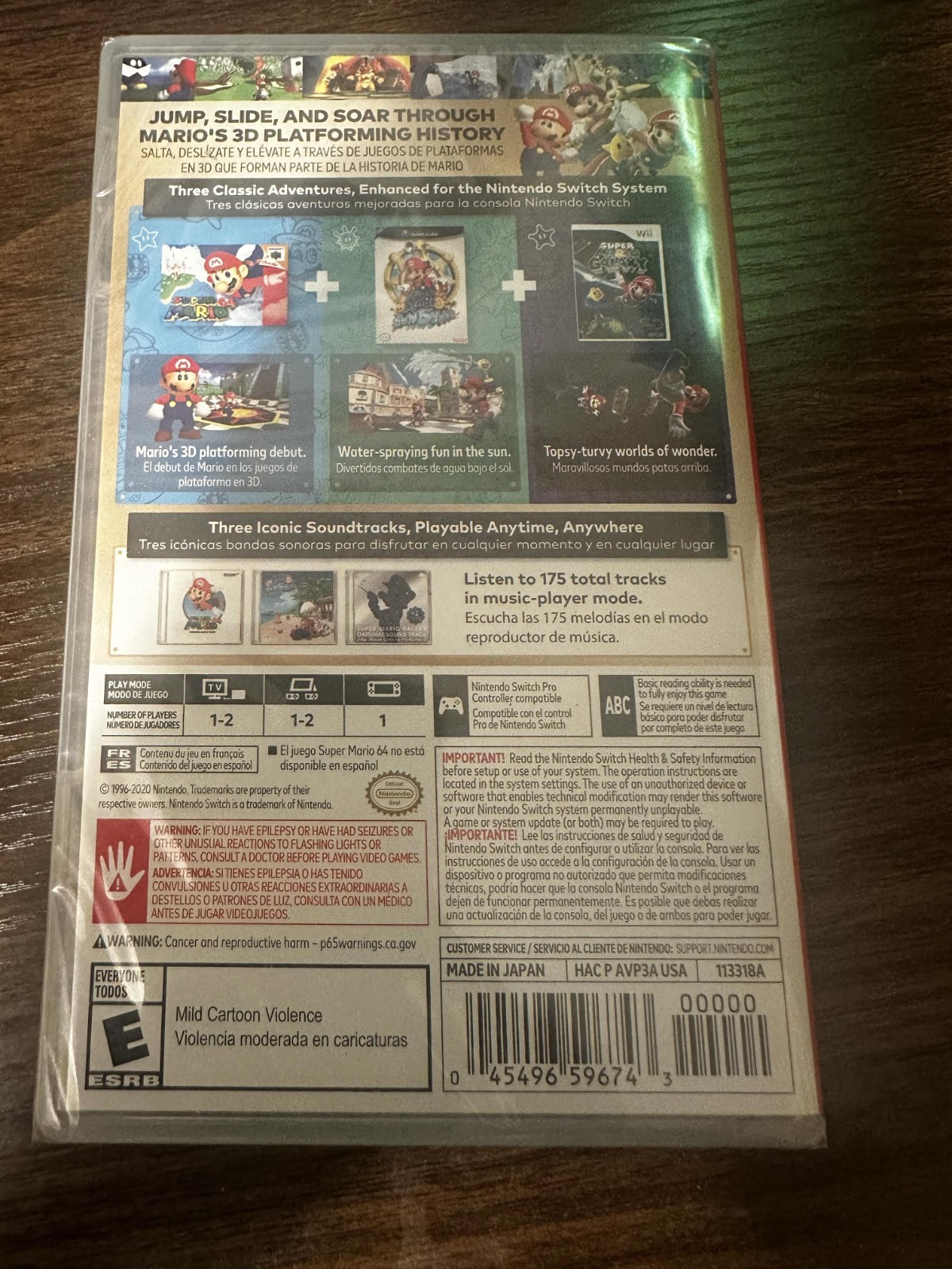 Super Mario 3D All-Stars Nintendo Switch Sealed NEW!