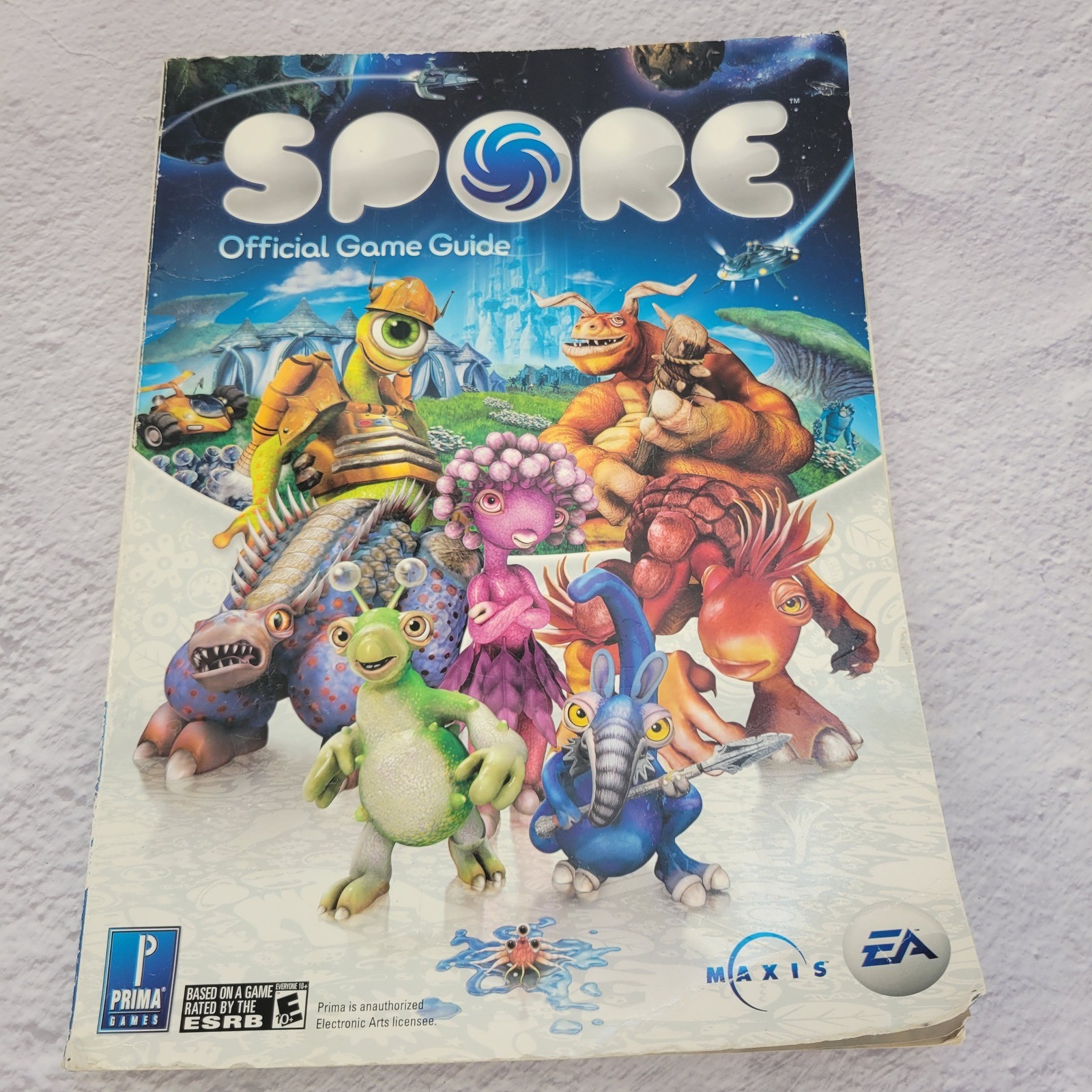 Spore PC Mac Game Bundle Galactic Adventures Creepy & Cute Prima Guide EA Maxis