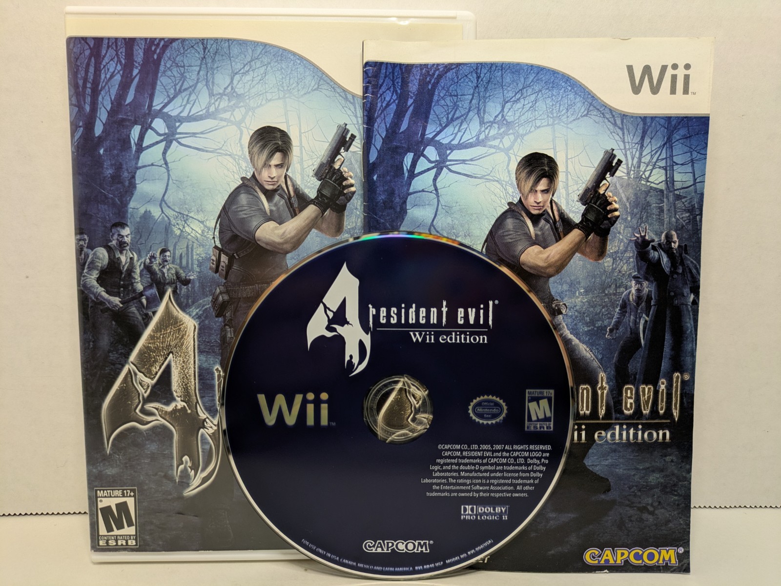 Resident Evil 4 — Wii Edition (Nintendo Wii, 2007) CIB Complete Tested Working