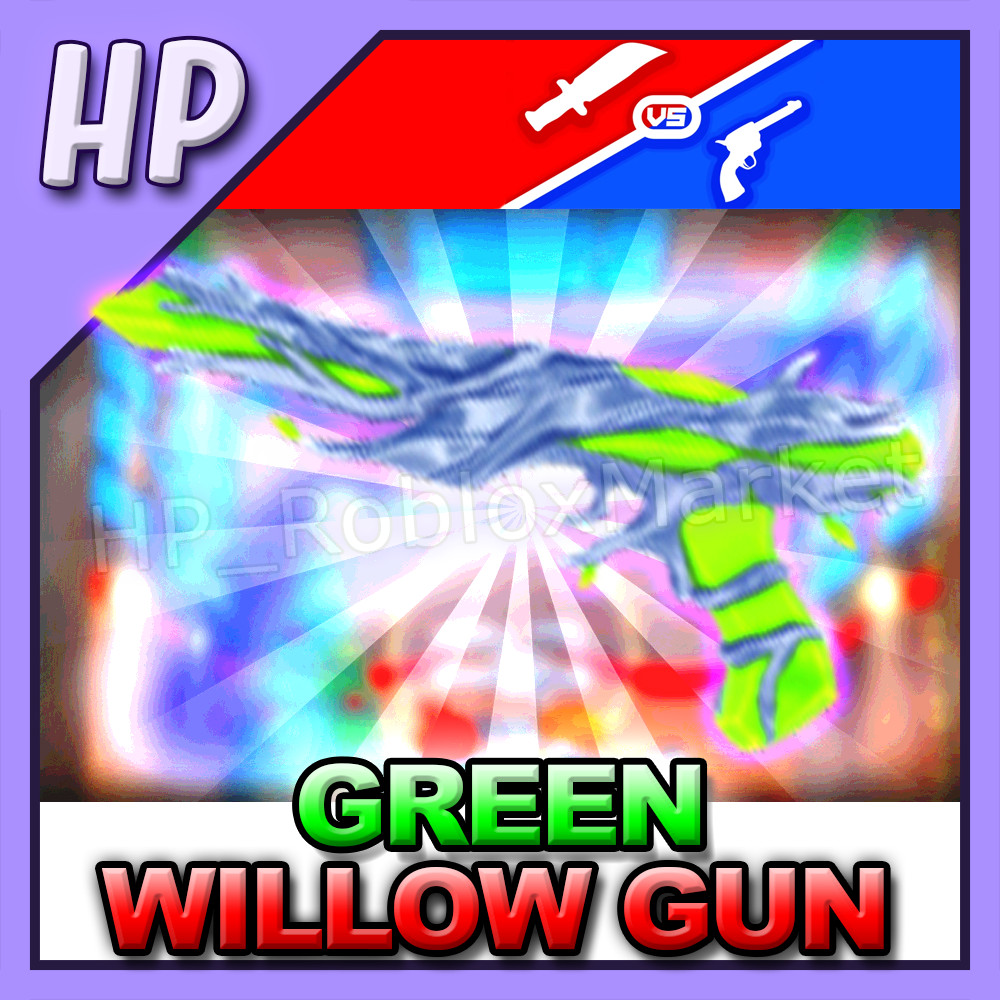 GREEN WILLOW Gun | MVSD – Murderers vs Sheriffs Duels [⚡FASTEST DELIVERY⚡] knife