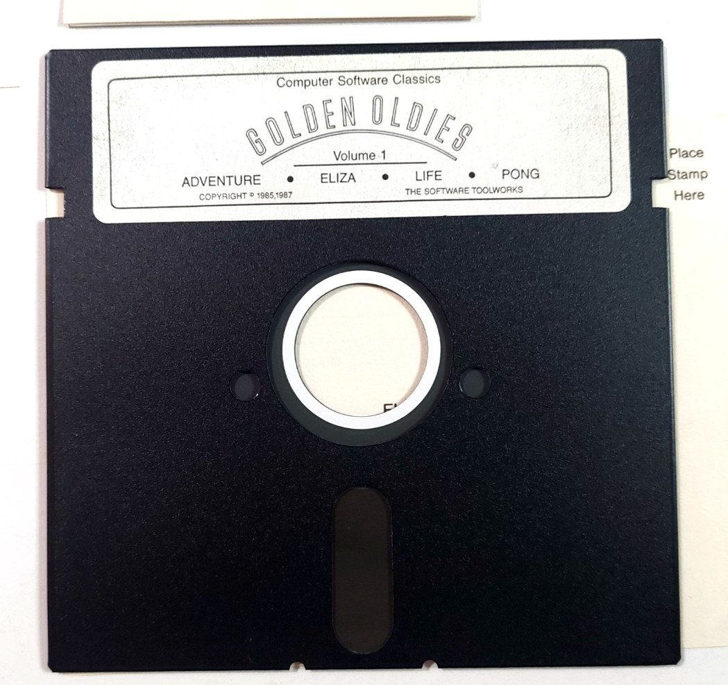 Golden Oldies Vol 1 Commodore 64 1987 Complete Floppy Pong Life Eliza Adventures