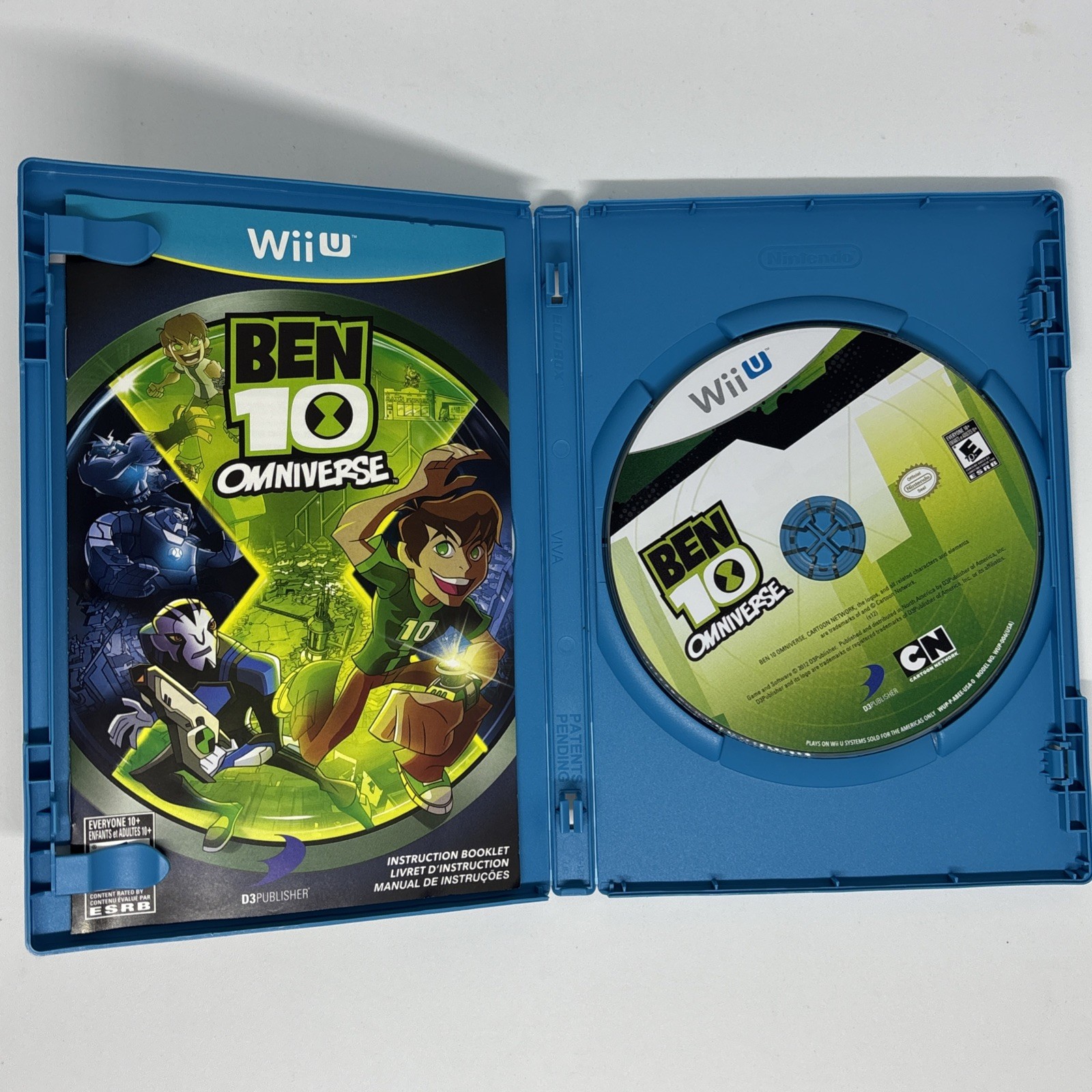 Ben 10: Omniverse (Nintendo Wii U, 2012) With Manual CIB
