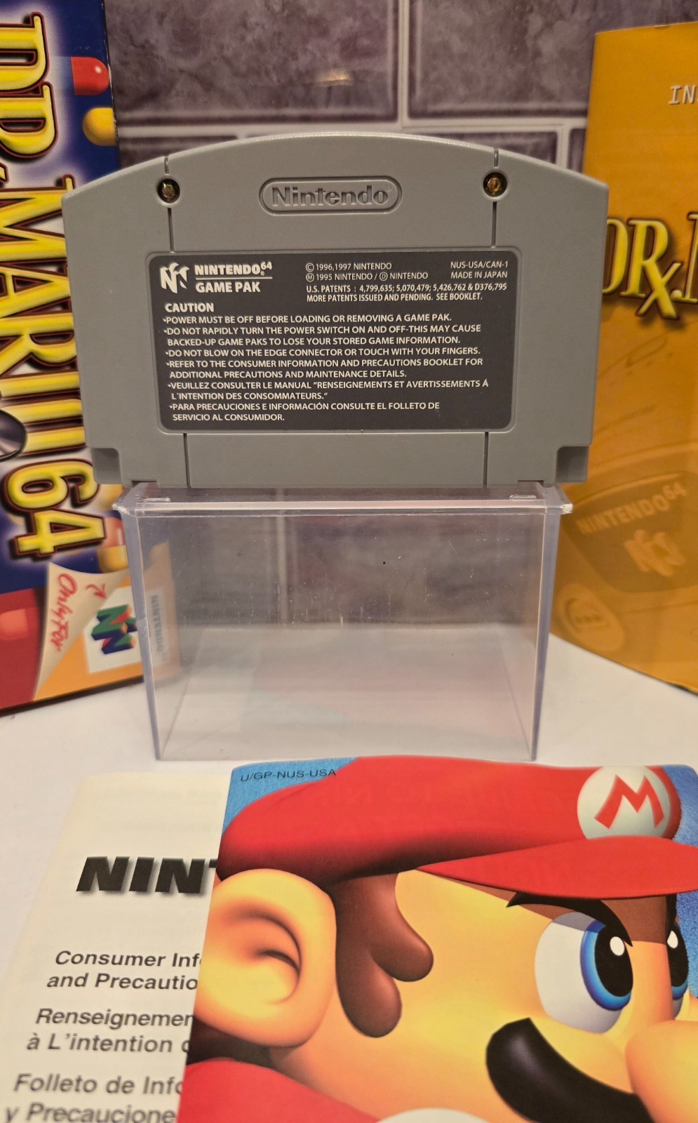 Nintendo N64 Dr. Mario 64 CIB Authentic *Tested & Works*