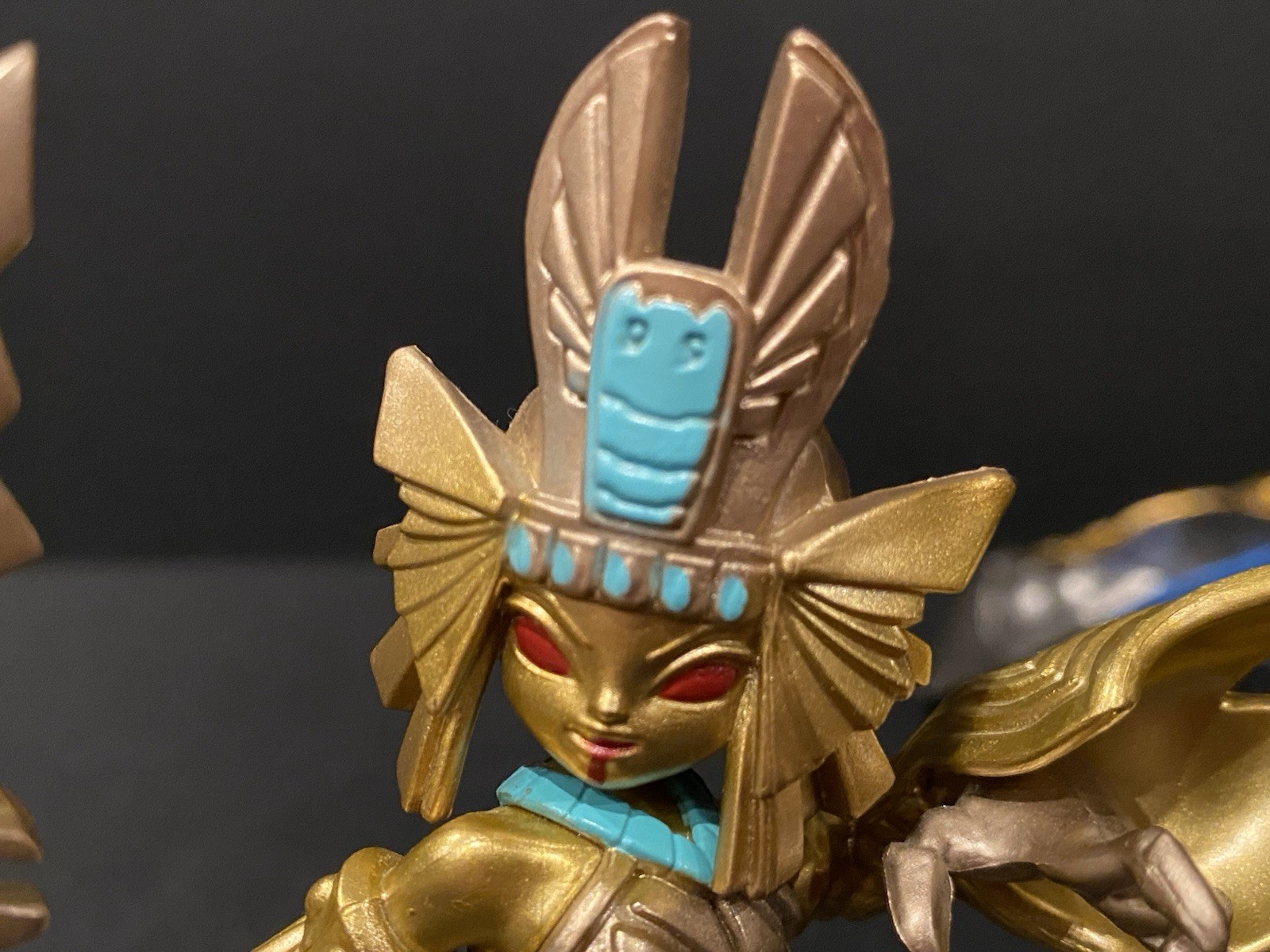 Skylanders King Pen Golden Queen Fire Reactor Creation Crystal Lot of 3 Figures