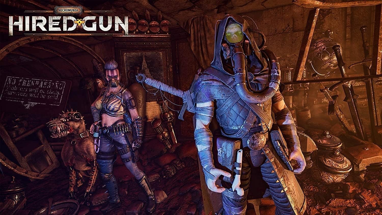 Necromunda Hired Gun Xbox – Fast-Paced FPS – Excellent Condition – 40k Universe