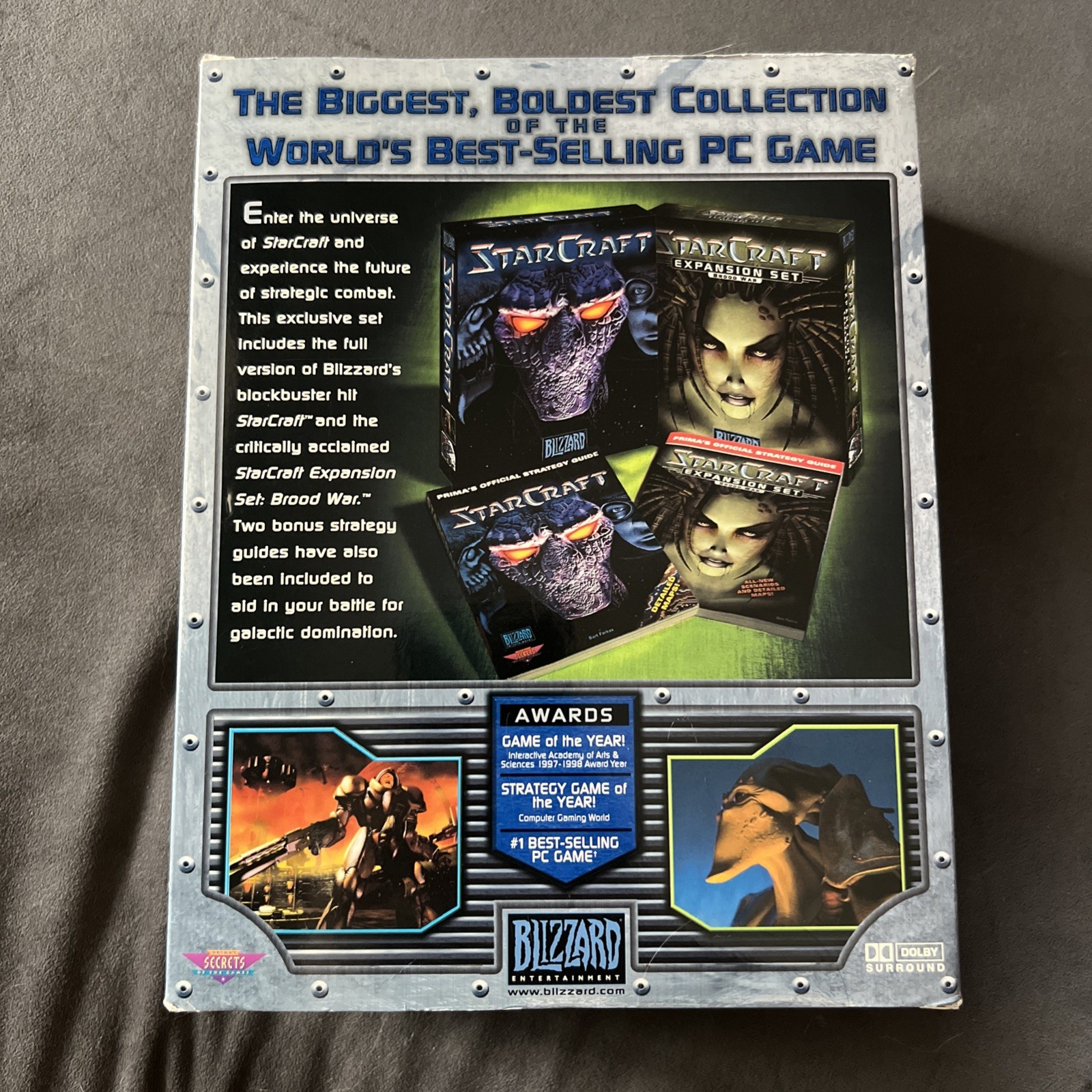 Vintage StarCraft: Battle Chest, 2000, Big Box, New & Sealed Very Nice Condition