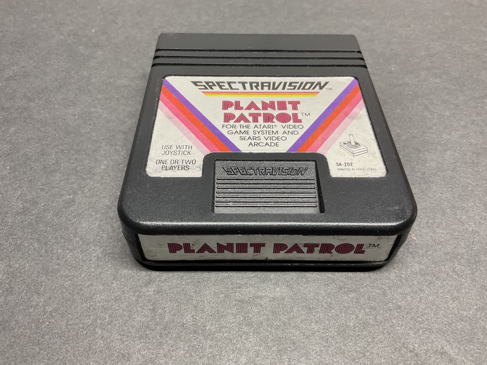 Atari 2600 Planet Patrol Game and Manual Tested