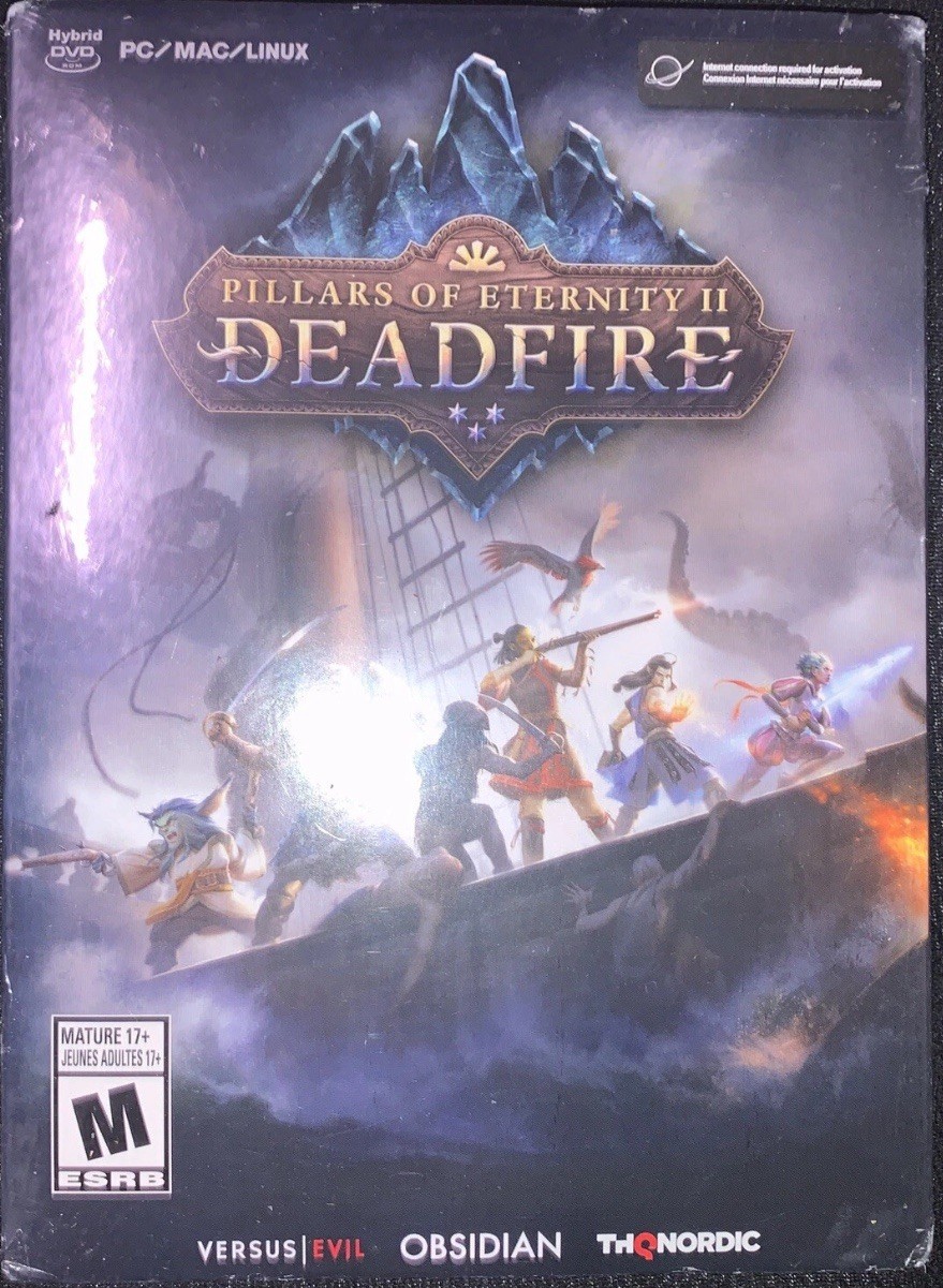 Pillars of Eternity II Deadfire PC Game Brand New Sealed