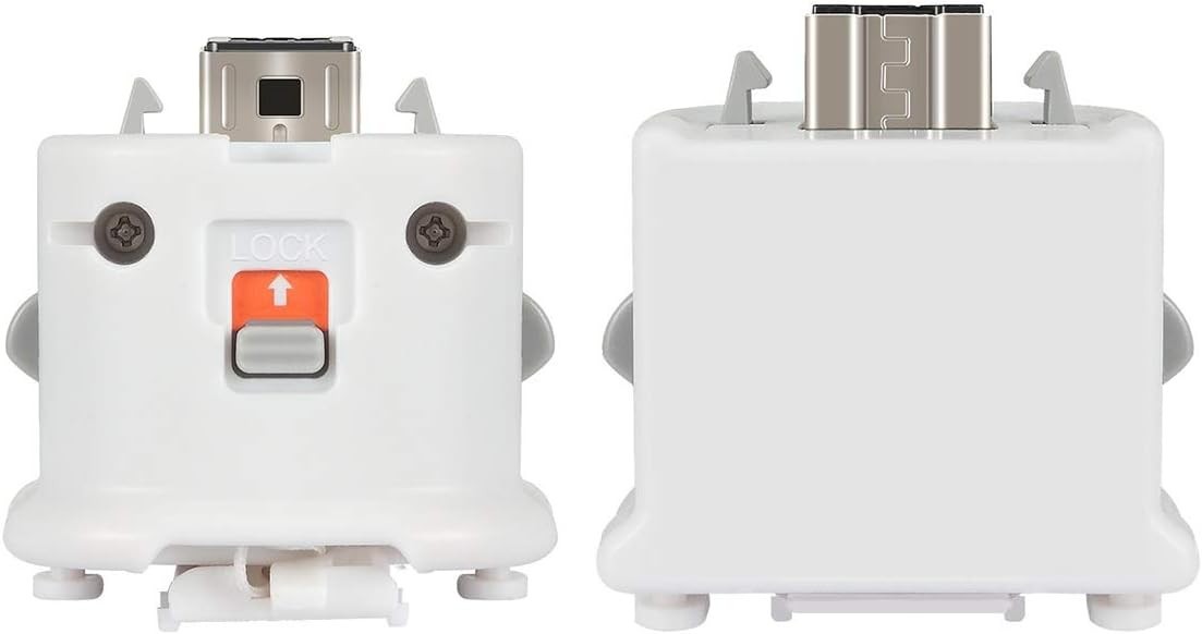 Wii Motion Plus Adapter-External Remote Motion Plus Sensor Controller -White,…