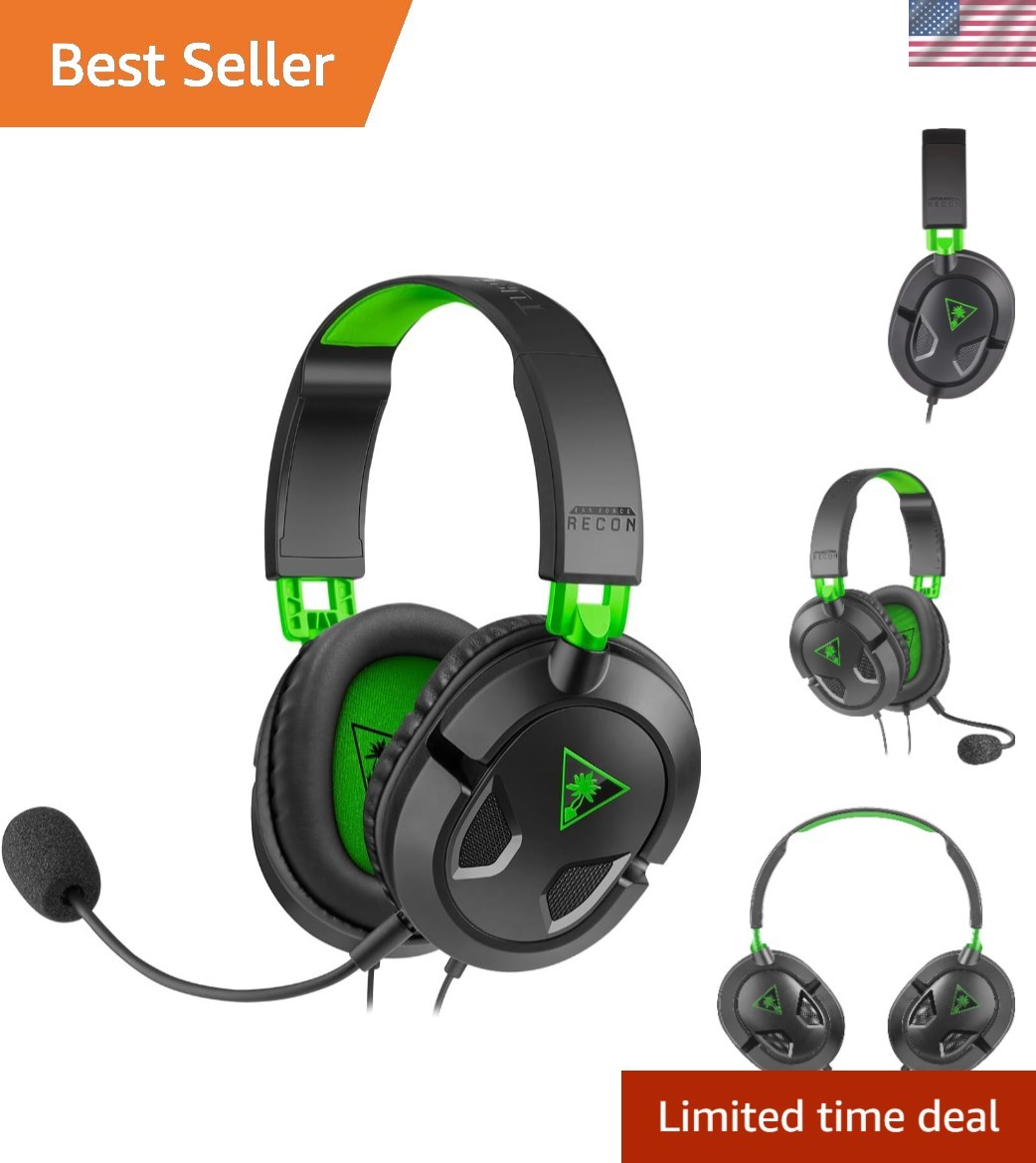 Versatile Recon 50 Gaming Headset with Adjustable Mic – Superior Sound Isolation