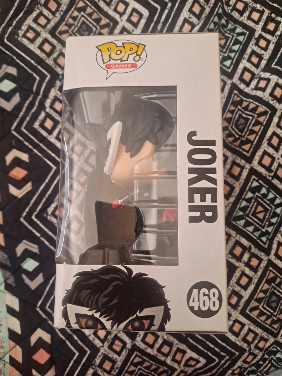 Funko POP! Games Persona 5 Mona #471 & Joker #468 Vinyl Figure Lot