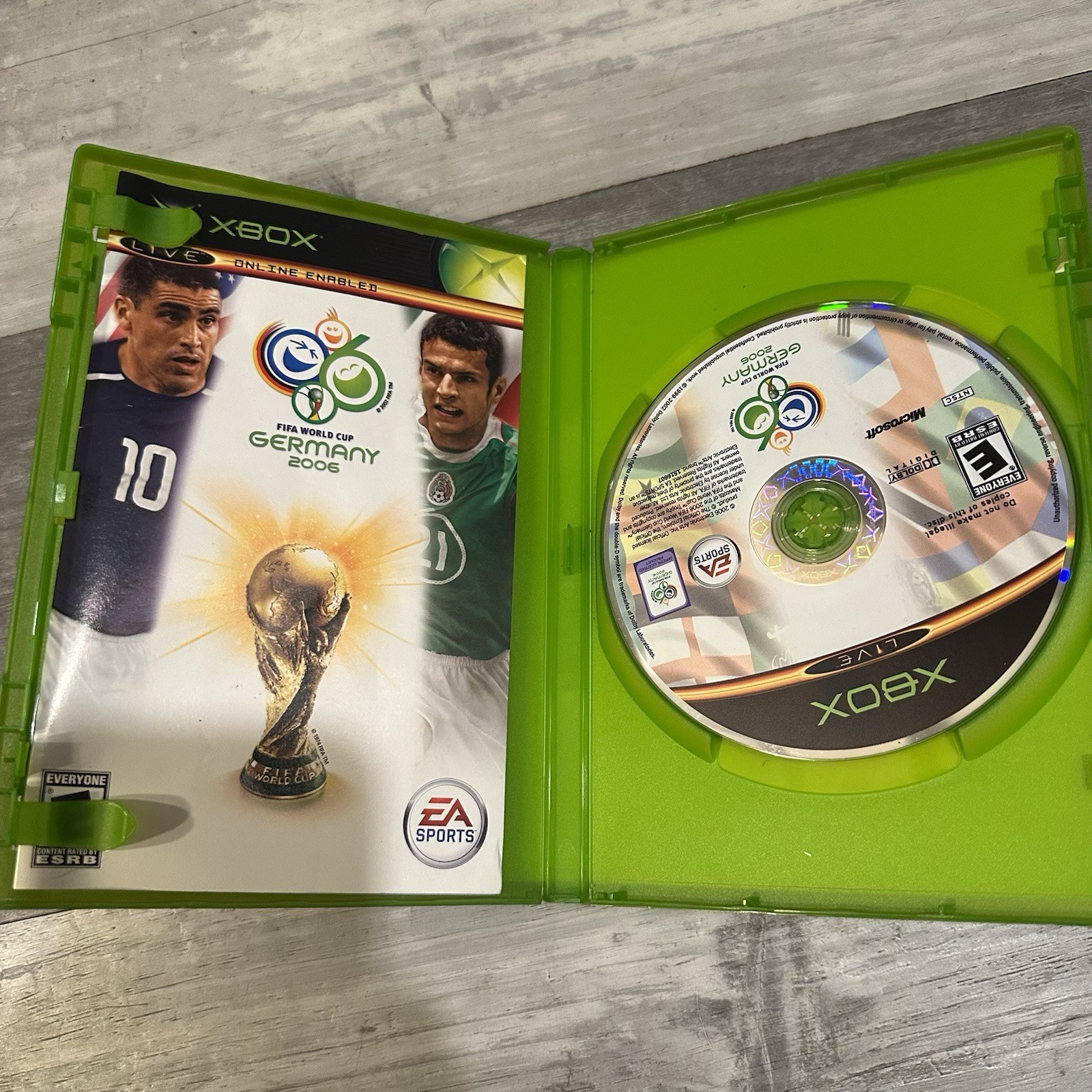 2006 FIFA World Cup Germany (Microsoft Original OG XBOX) Complete W/ Manual CIB