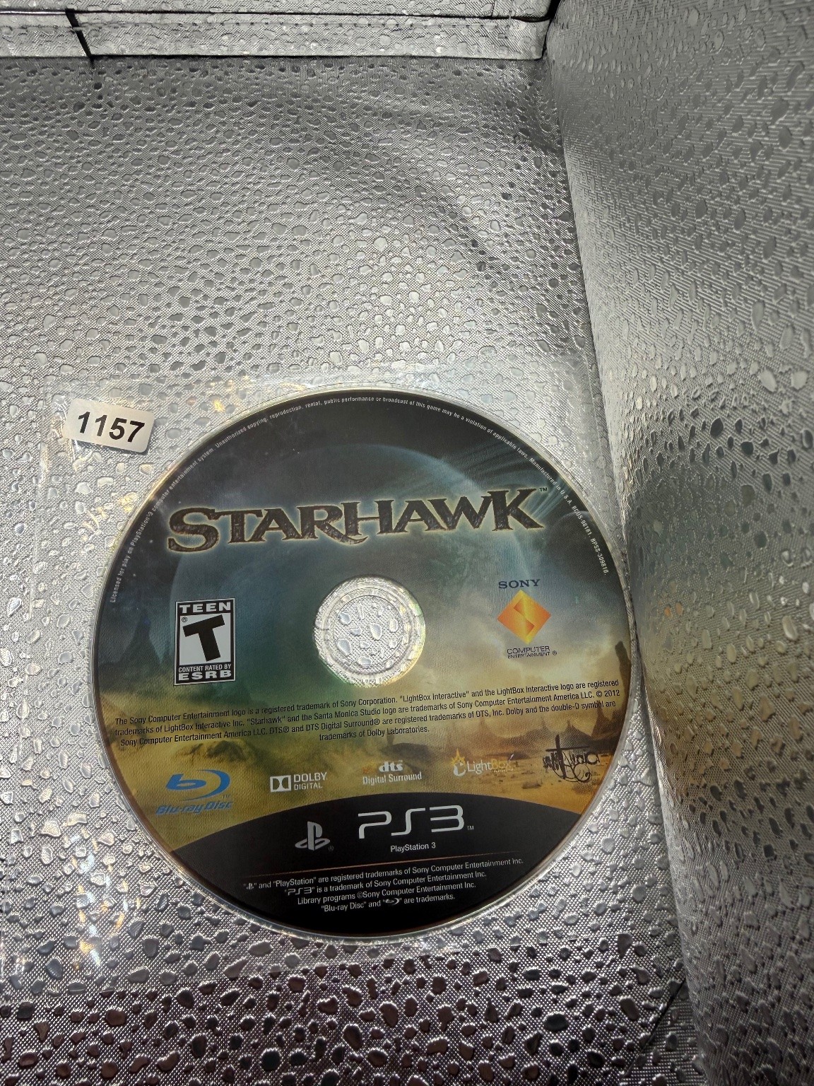 STARHAWK PS3 PlayStation 3 Video Game Shooter Action Multiplayer