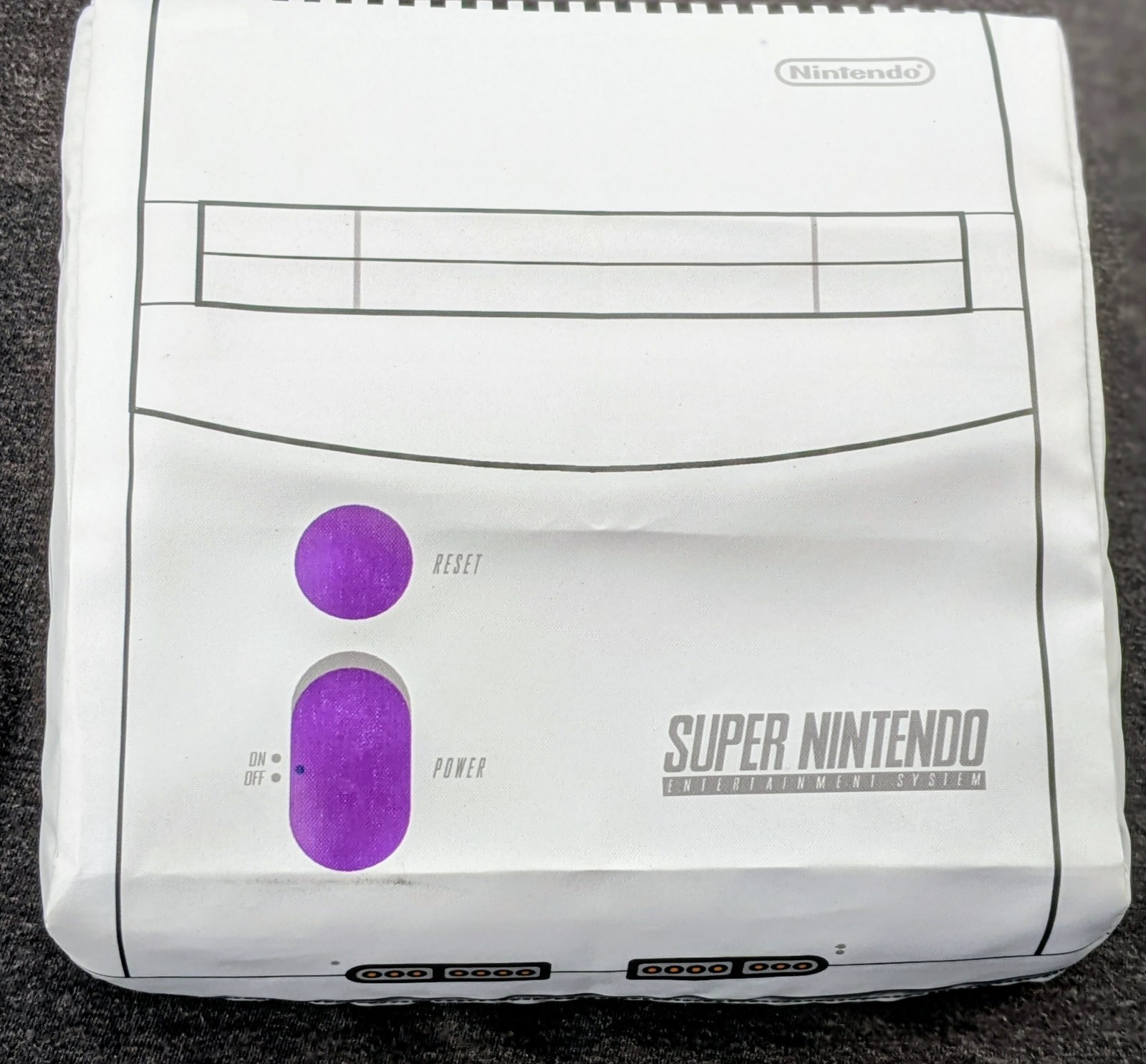 Super Nintendo Jr. SNES Mini Console SNS-101 OEM-Console Only W/ Cover ~Tested