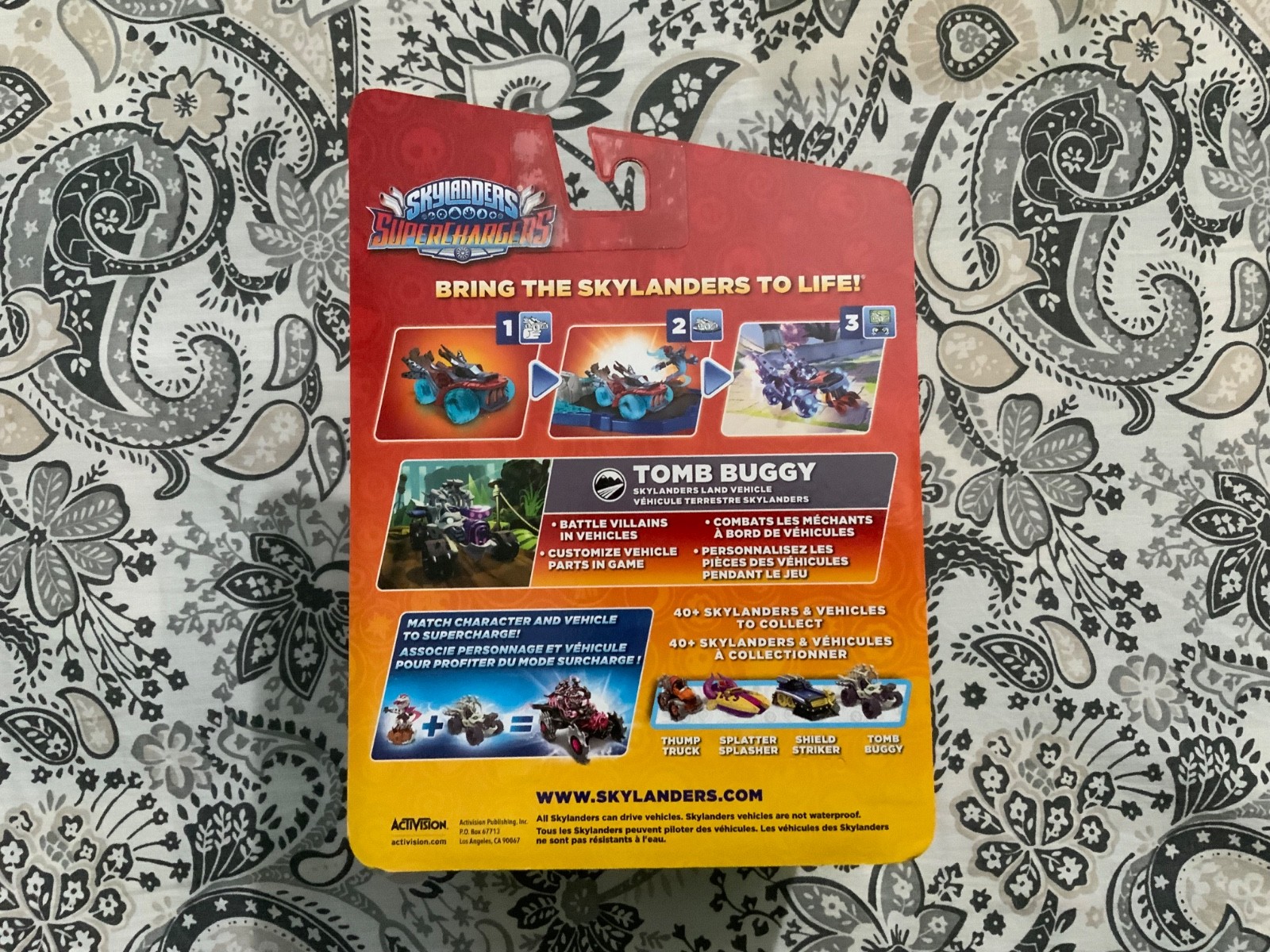 Skylanders SuperChargers NIB Bronze Bone Bash Roller Brawl and Tomb Buggy bundle