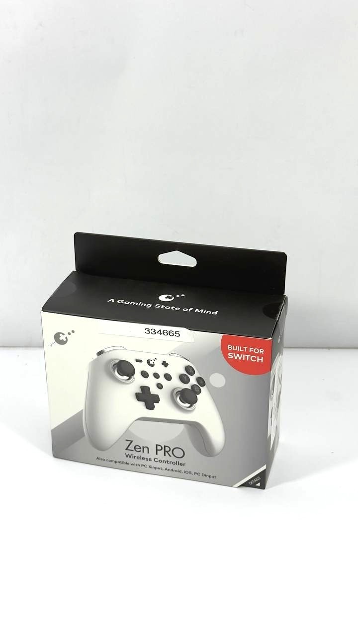 Zen Pro Wireless Gaming Controller for Nintendo Switch White -AS IS