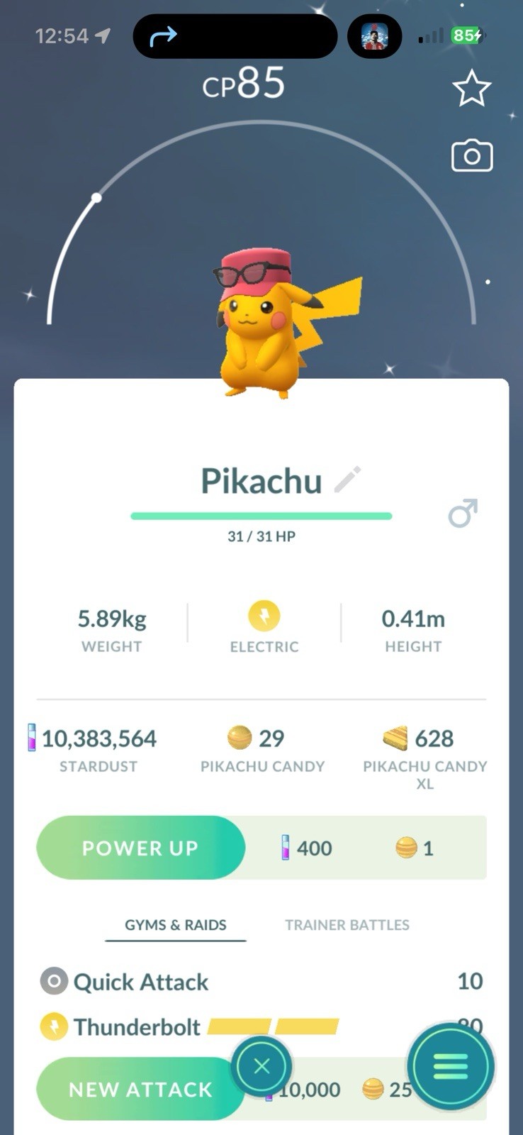 Pokémon PTC GO | LVL 70 |113✨|10.3☄️ Charcadet, Bg Ditto X 9