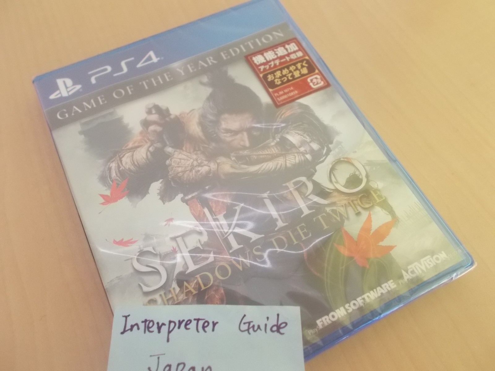 SEKIRO SHADOWS DIE TWICE GAME OF THE YEAR EDITION PS4 Video Game Sealed Unopened