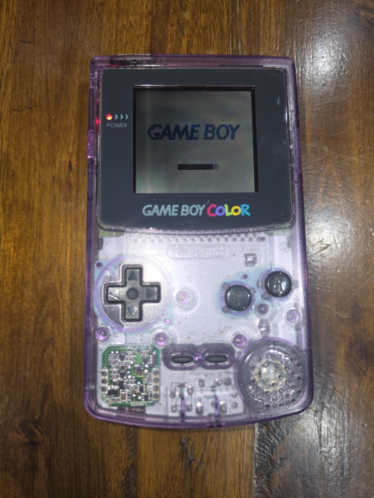 Nintendo Game Boy Color Handheld System – Atomic Purple CGB-001 Tested Working