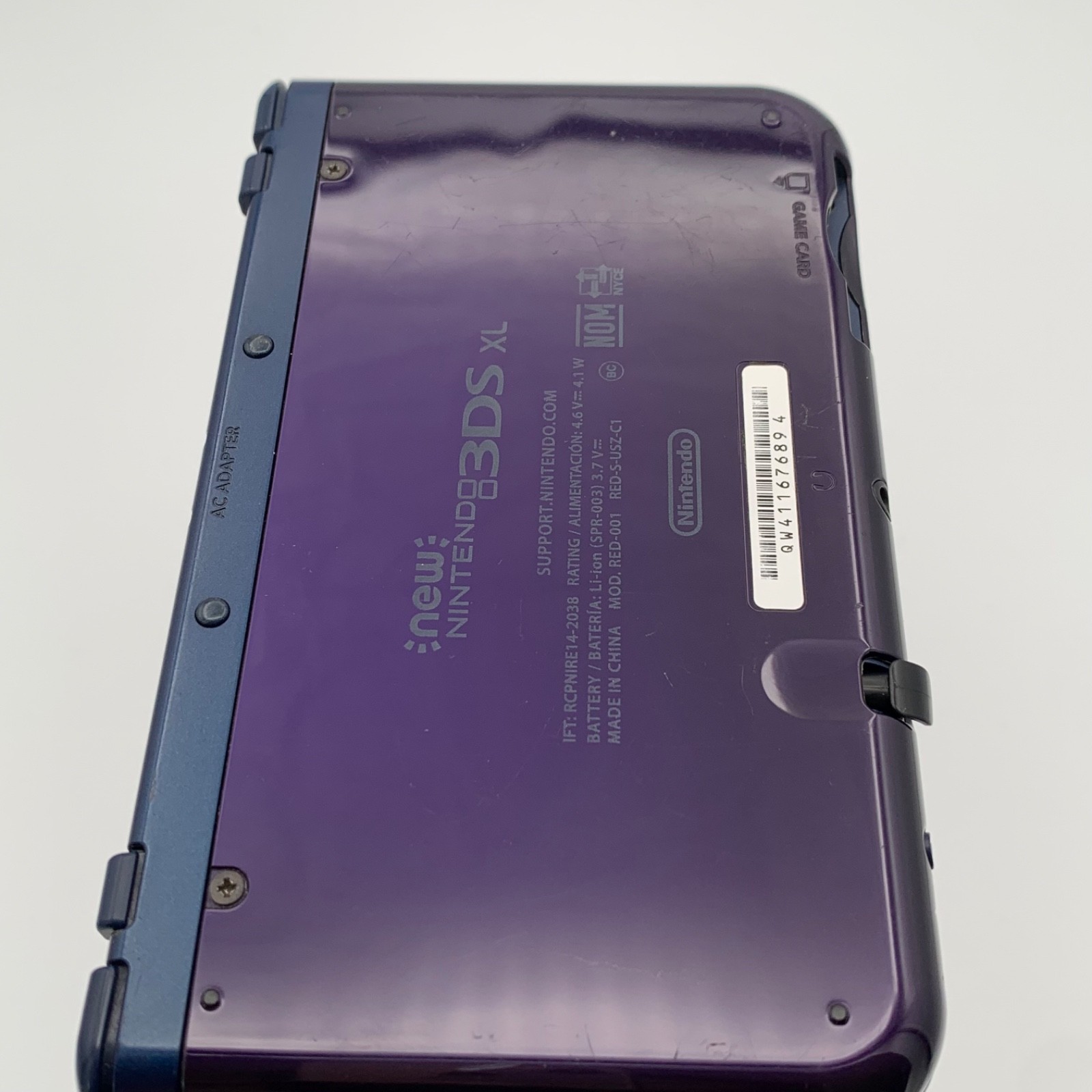 NINTENDO NEW 3DSXL GALAXY RED-001: TESTED / WORKING