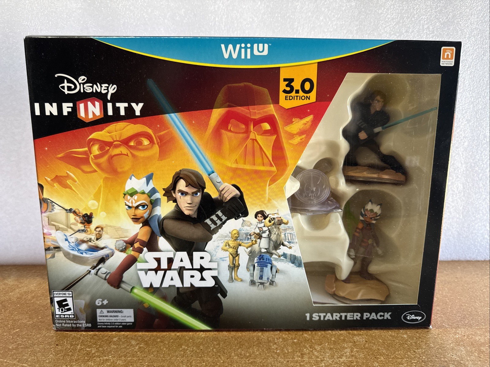 New Sealed Nintendo WII U Disney Infinity STAR WARS 3.0 Starter Pack Game
