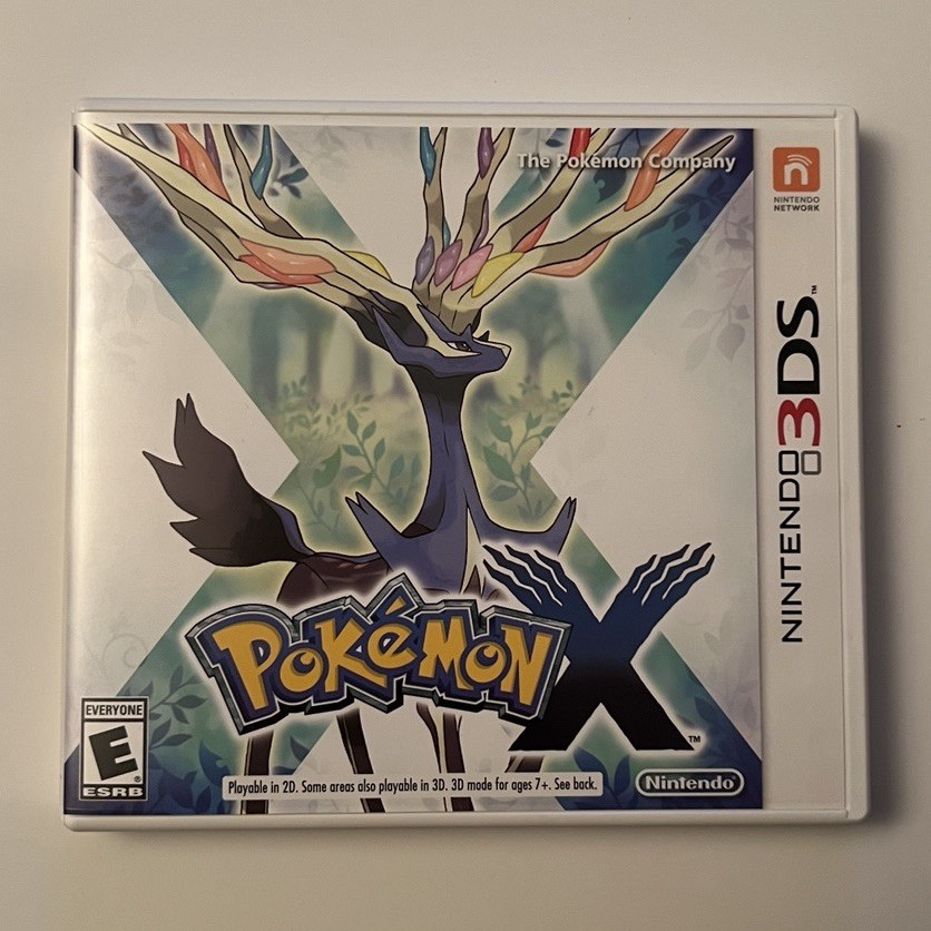 Nintendo Pokémon X 2013 (3DS) NTSC-U/C E Rating, Manual Included