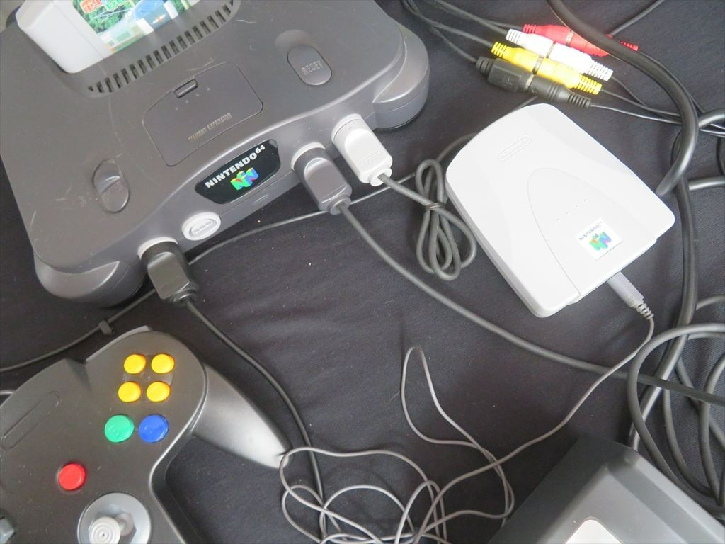 Densha de go 64 controller nintendo n64 Japan train game vrs microphone tested