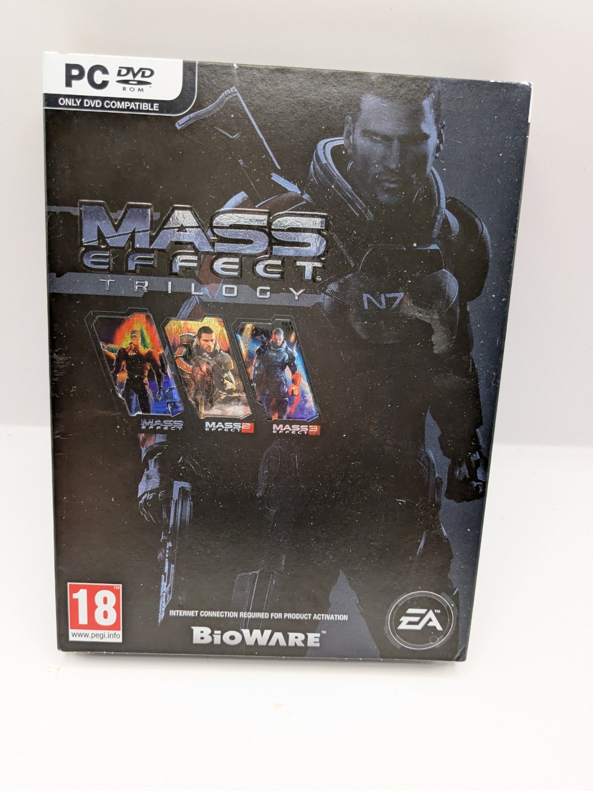 Mass Effect Trilogy PC DVD-ROM | Bioware 2 3 Full Set