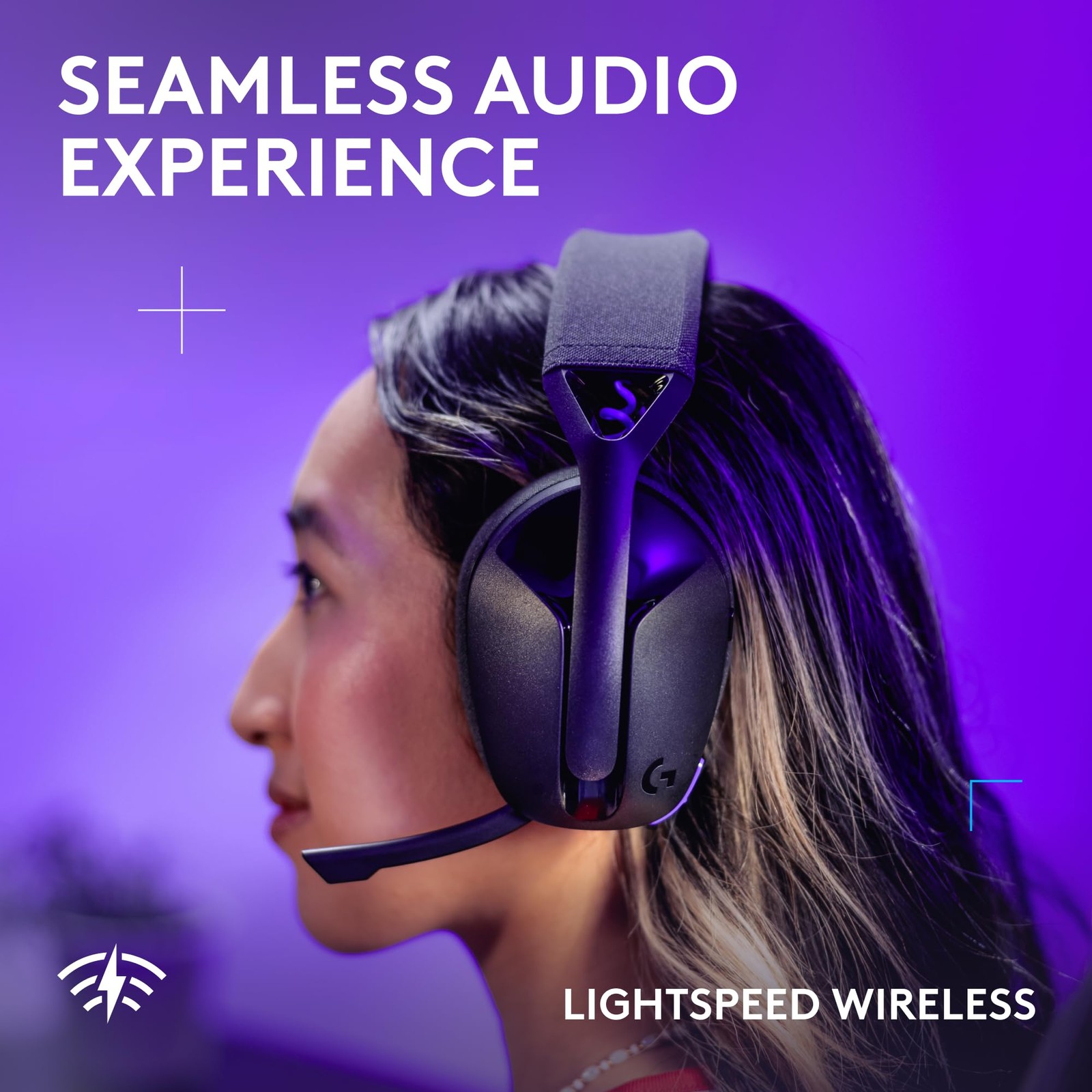 HEADSET PC-G321 LIGHTSPEED-BLACK-2.4GHZ/BT-N/A-AMR-403