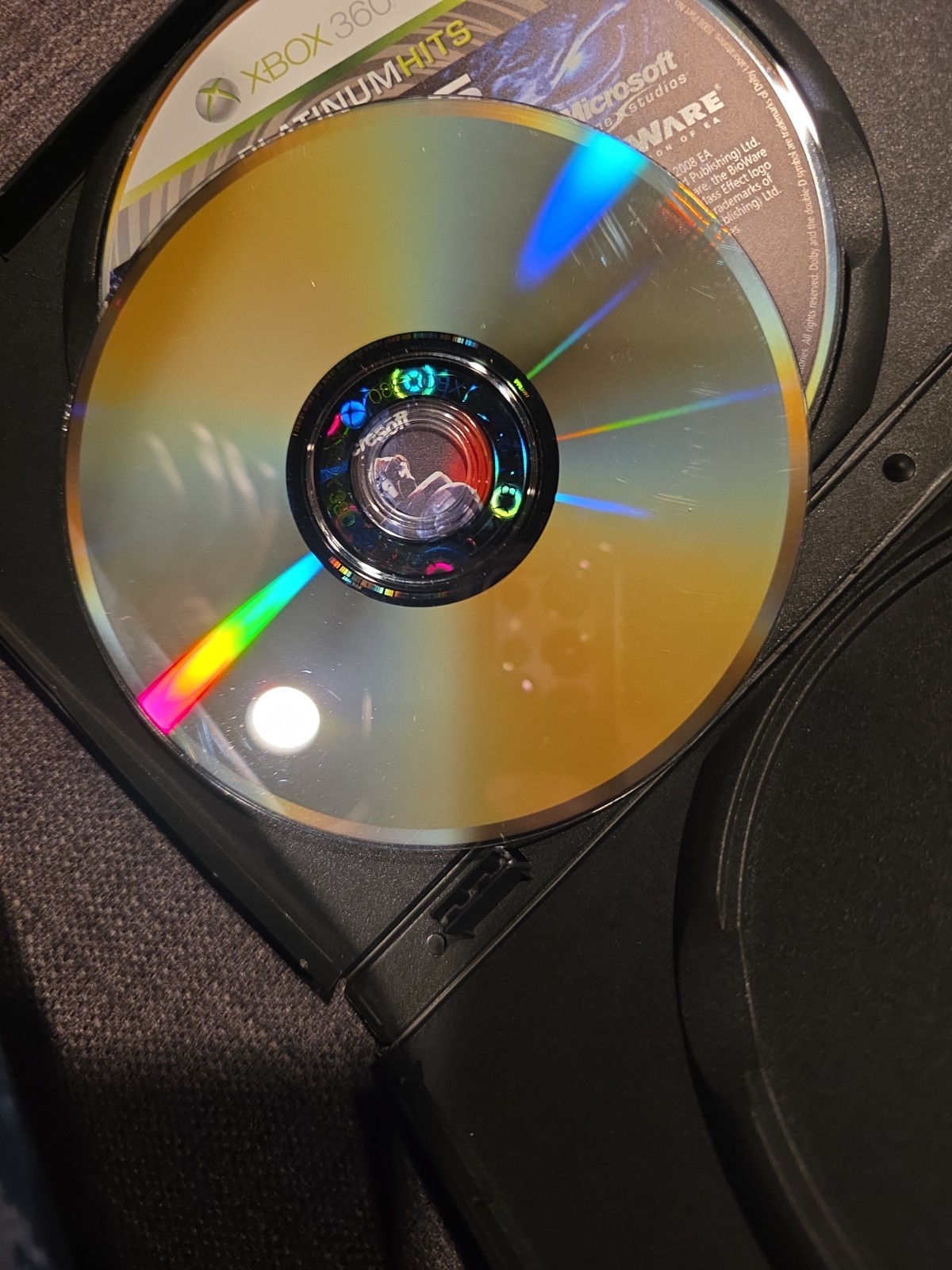 Mass Effect Limited Collector’s Edition (Xbox 360, 2007) Two Discs Only