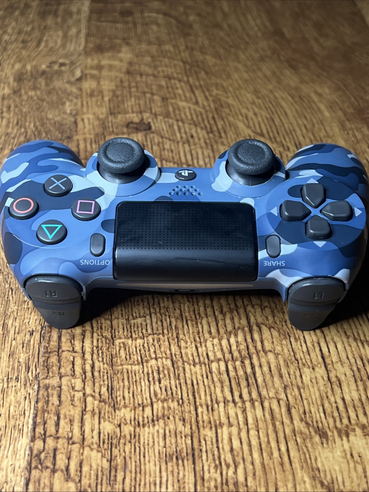 Wireless Controller Bluetooth Gamepad for PlayStation4 PS4 Blue Camo (Tested)