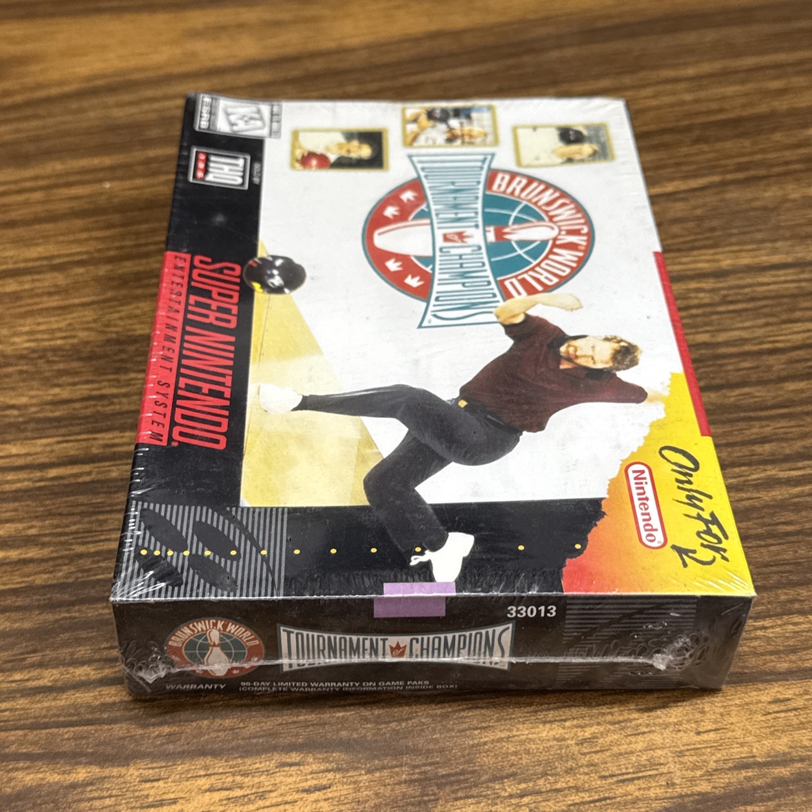 Brunswick World Tournament of Champions (Super Nintendo) SNES NEW FACTORY SEALED