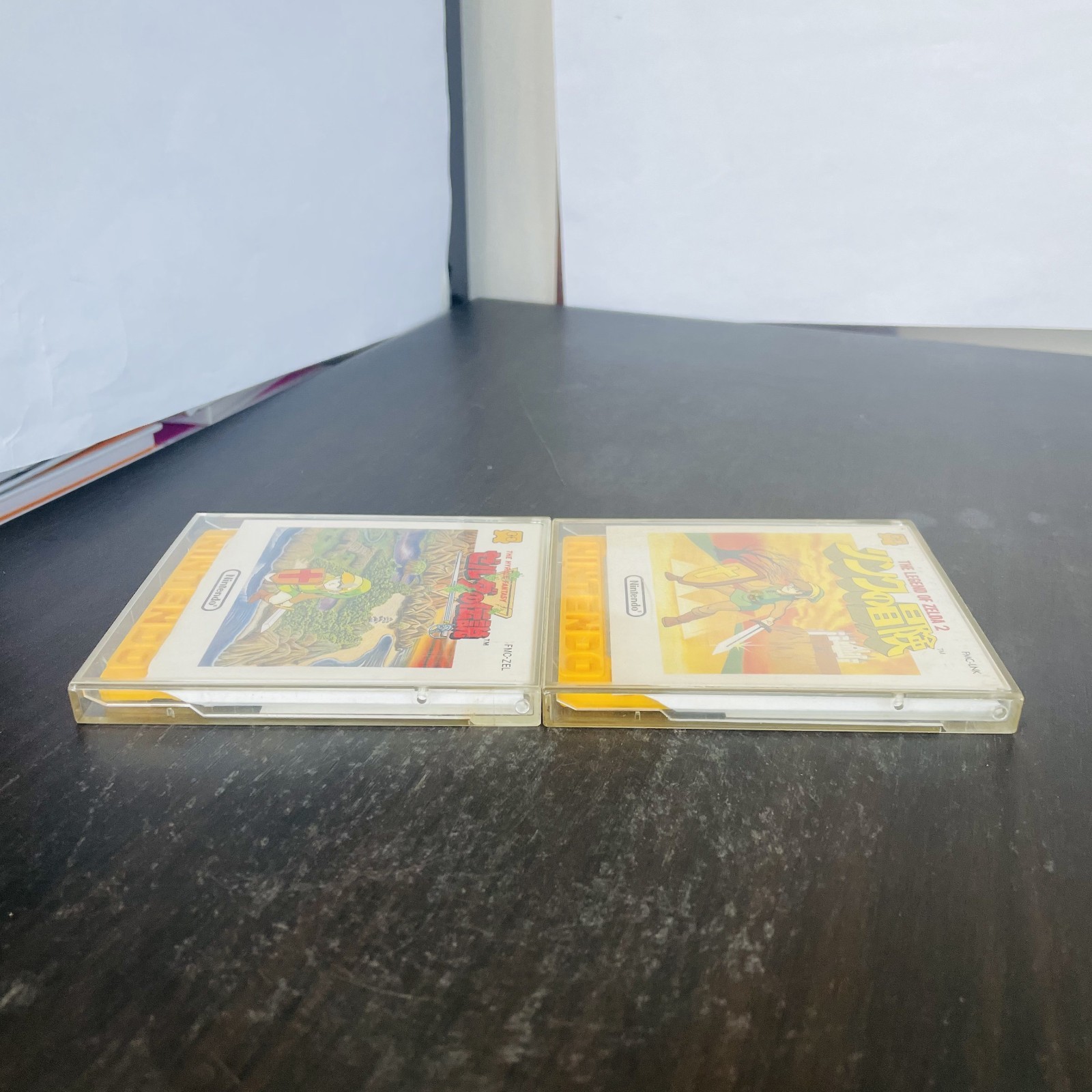 The Legend of Zelda 1 & 2 Adventure of Link Set Nintendo Famicom Disk System