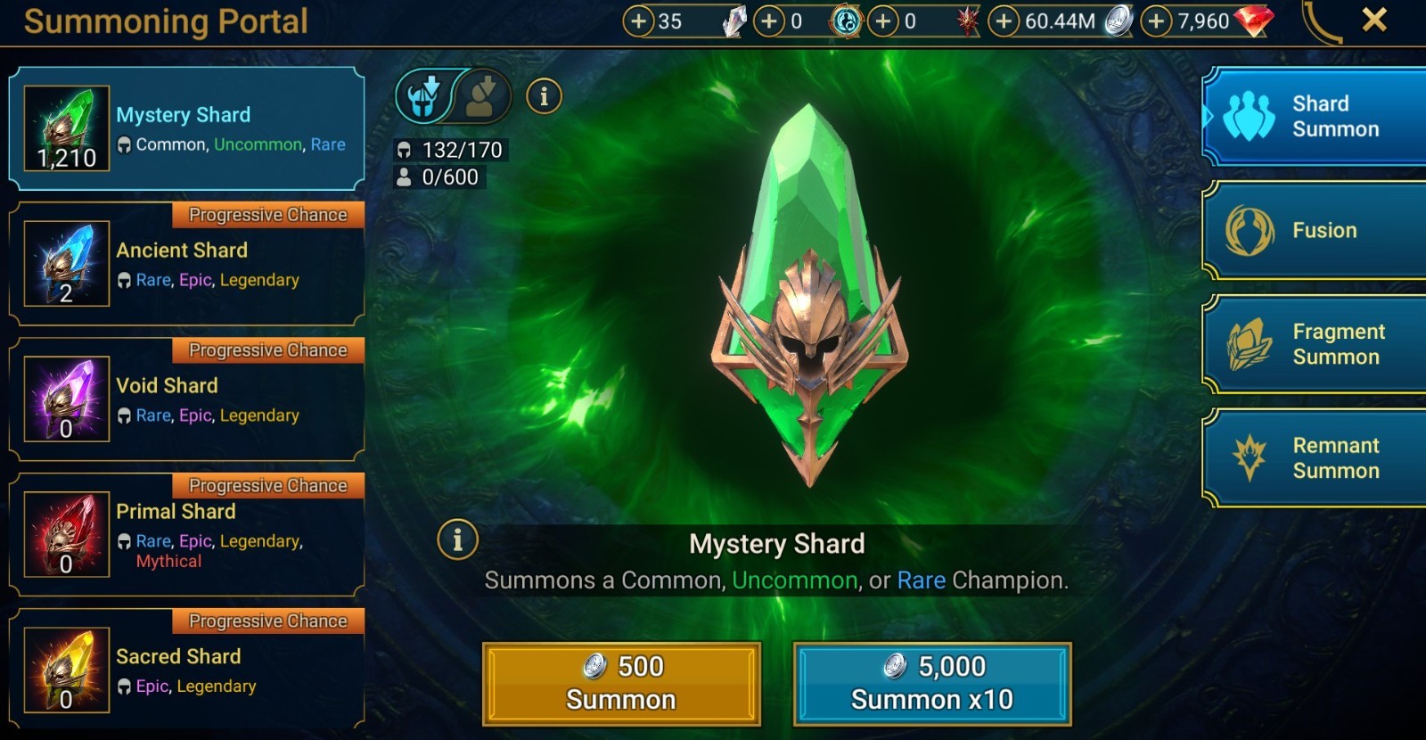 Raid Shadow Legends | Starter acc with Vulkanos : 100k energy/ 28 Legendary hero