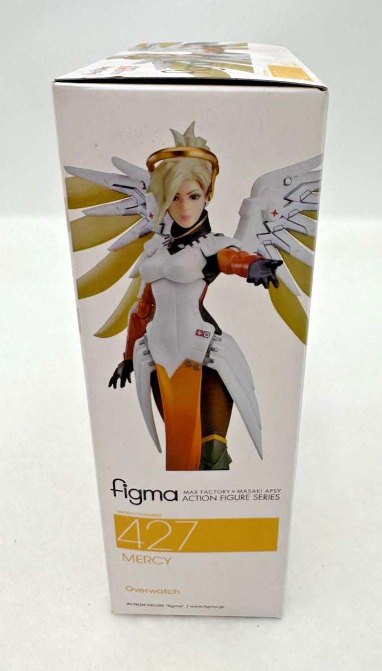 FIGMA 427 MERCY OVERWATCH ACTION FIGURE GOOD SMILE BLIZZARD MAX FACTORY NISB NEW