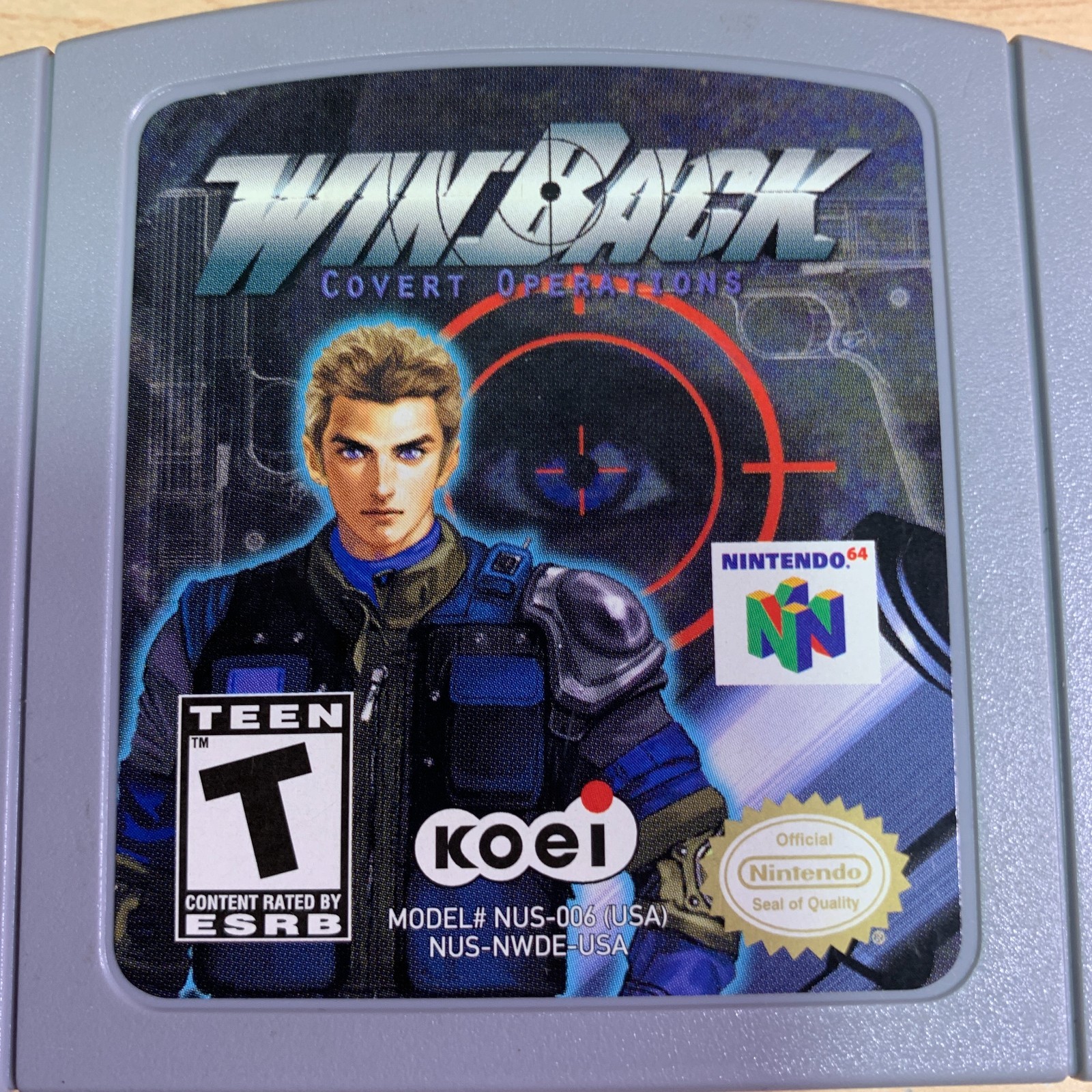 3 T Game Lot Winback Hybrid Heaven Jet Force Gemini N64 Authentic Cleaned Tested