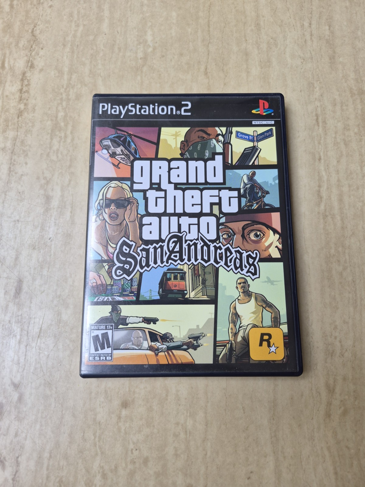 Grand Theft Auto San Andreas PlayStation 2 PS2 No Manual