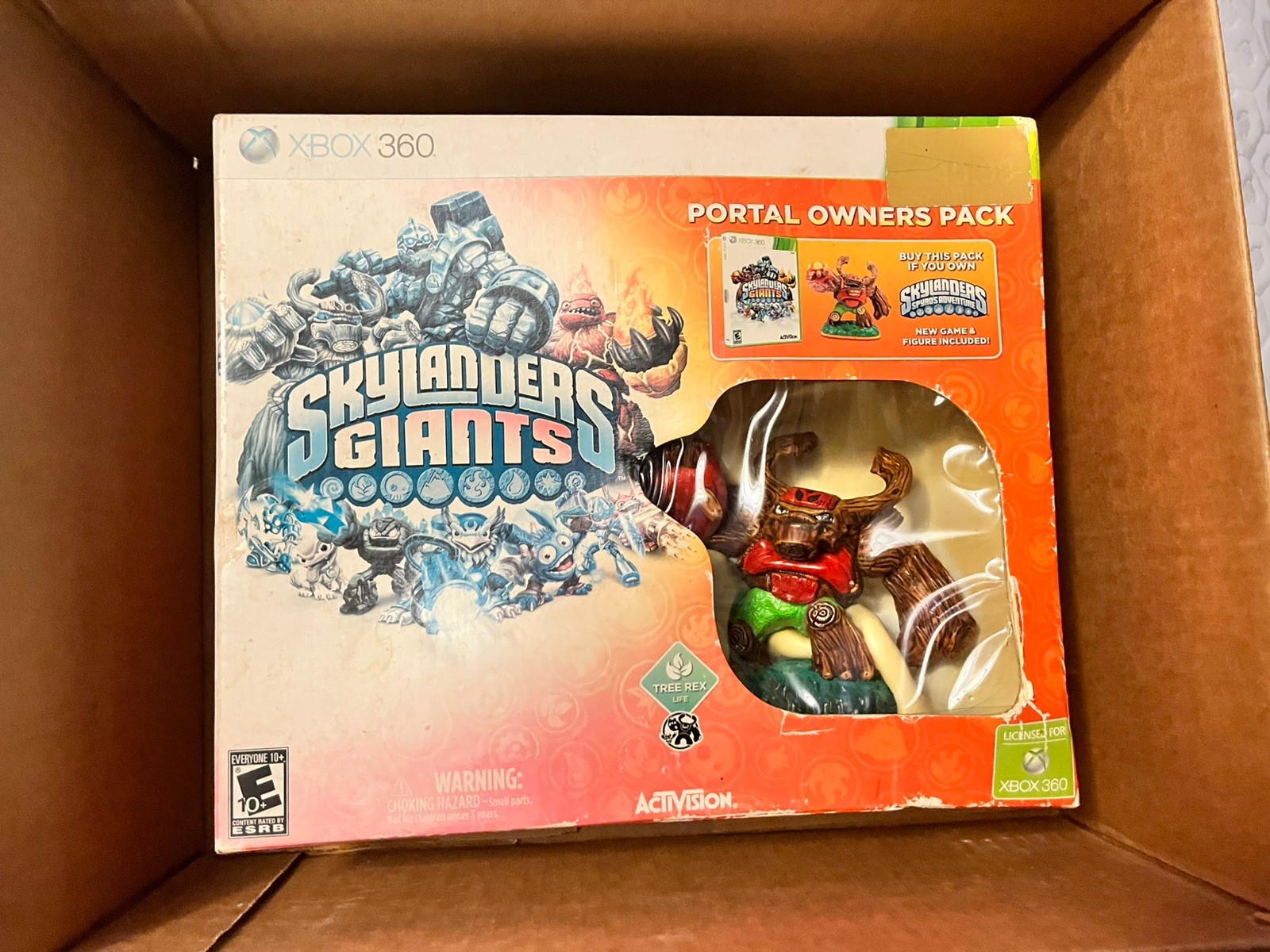 NEW Box Skylanders Giants Portal Owners Pack XBOX 360 W/ Figure & Game