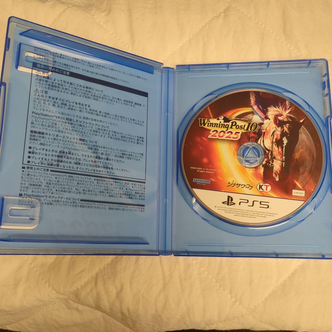 Winning Post 10 2025 for PS5 Video Game JP used