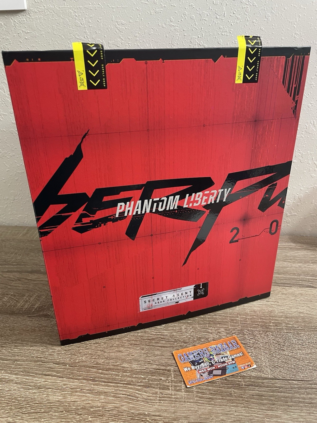 ⚠️ Cyberpunk 2077 Figure Phantom Liberty Secret Agent Gear Figurine CIB 🤖